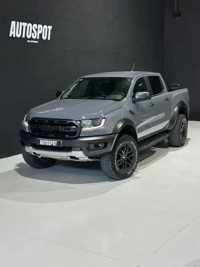 Ford Ranger 2.0 Ecoblue 157kW 4x4 Dob Cab Raptor AT Gris - 1