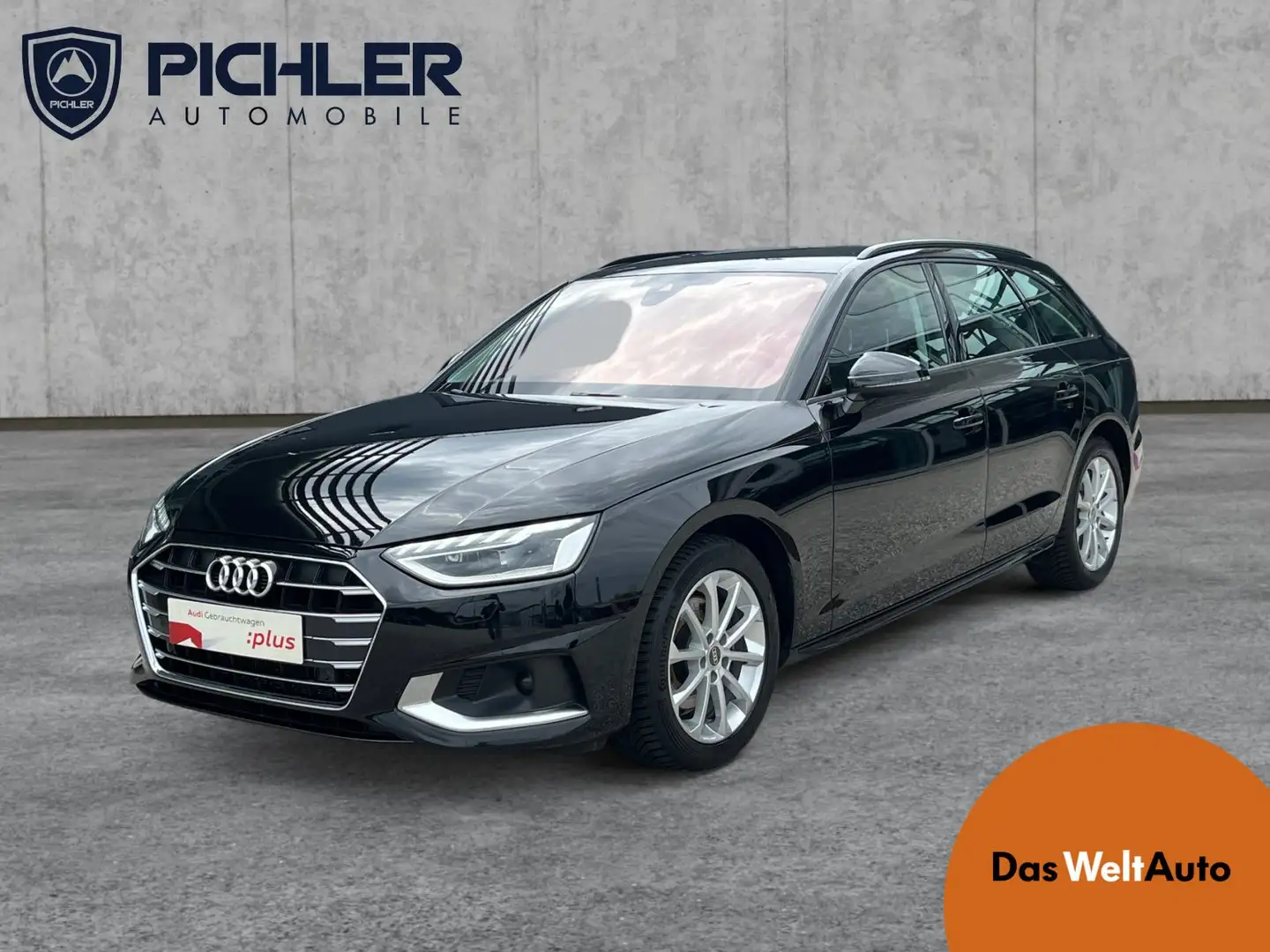Audi A4 35 TDI advanced Чёрный - 1