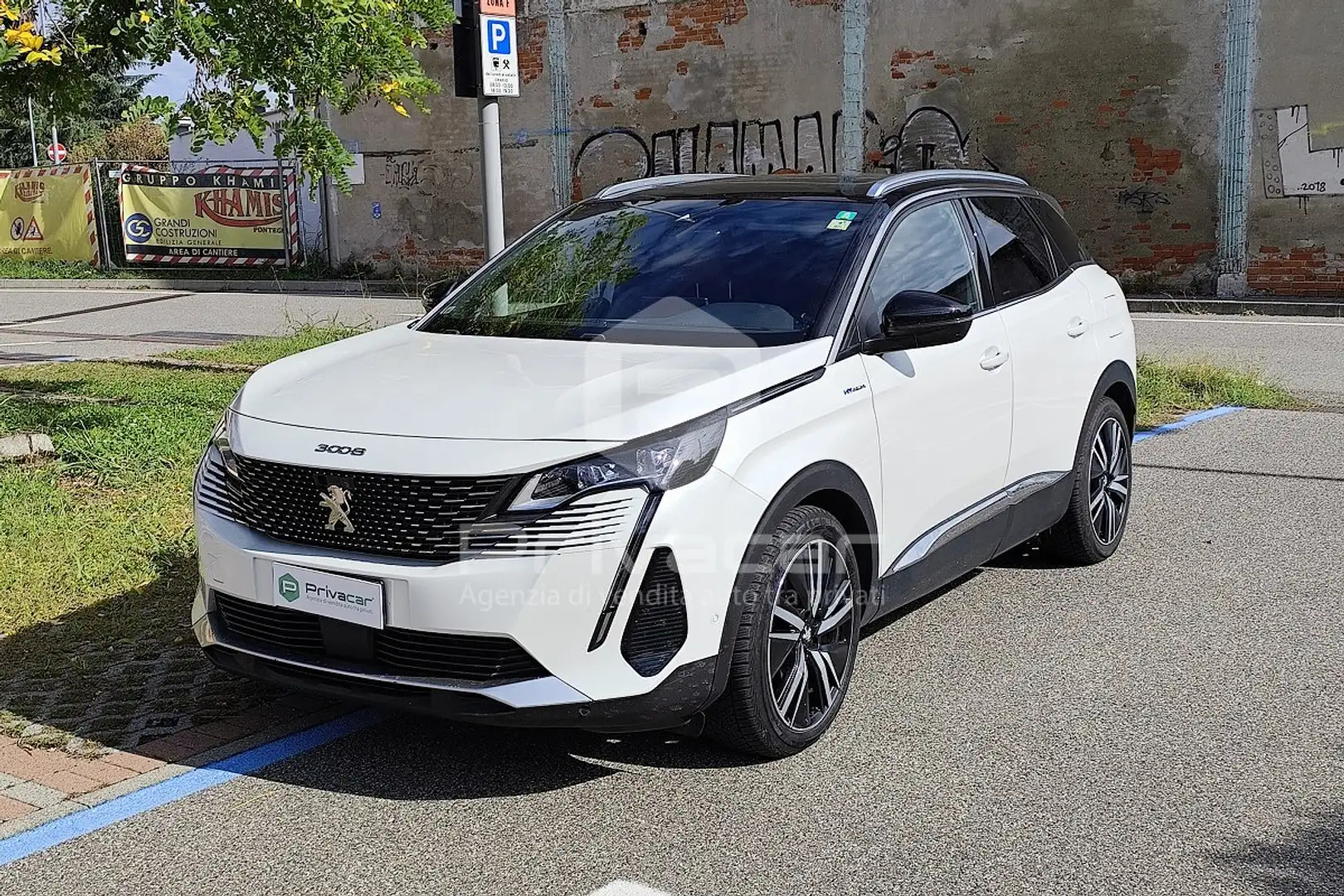 Peugeot 3008 3008 Hybrid4 300 e-EAT8 GT Pack Bianco - 1