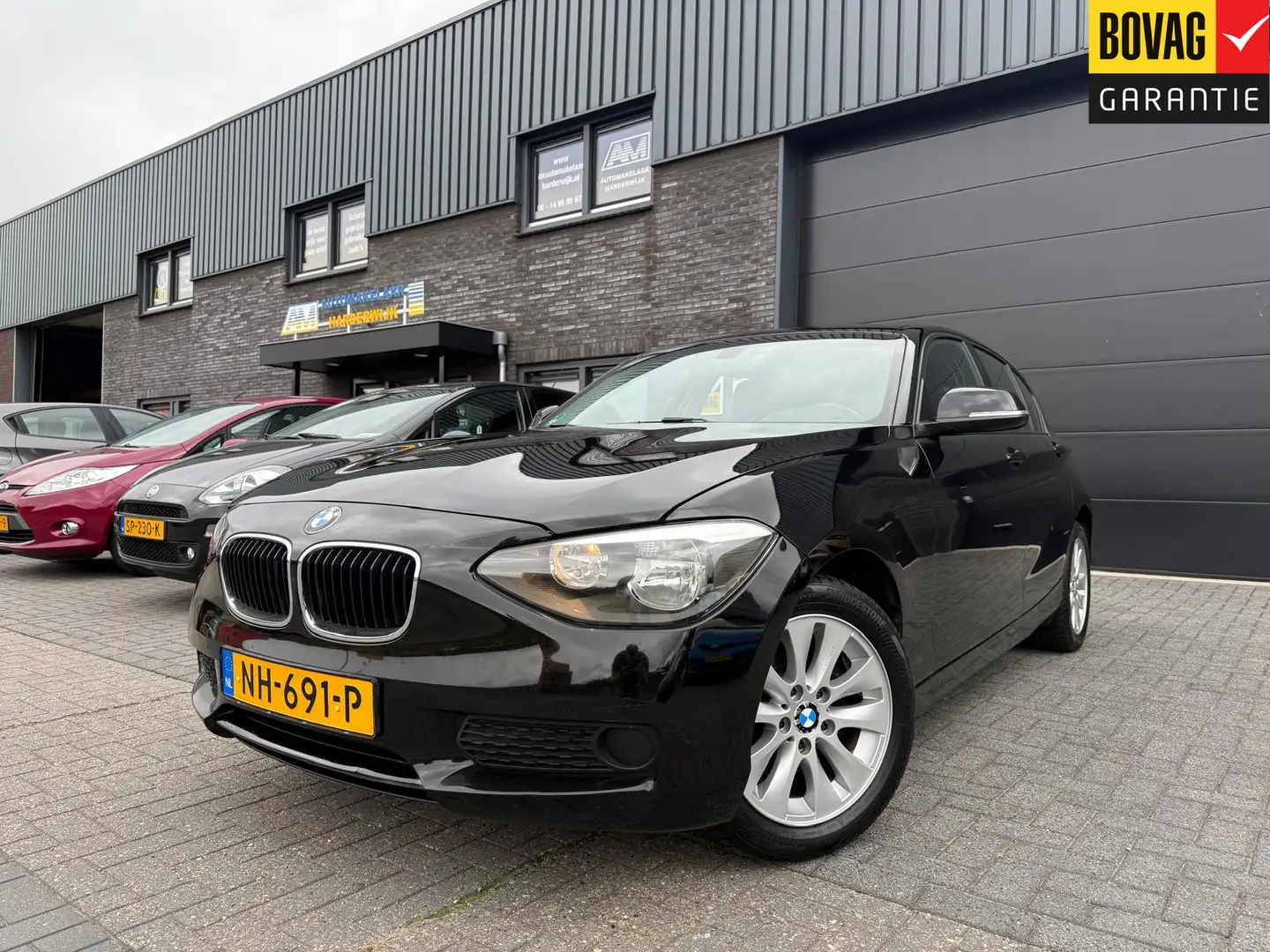 BMW 114 1-serie 114i EDE | 12MND GARANTIE | NW APK | AIRCO Negro - 1