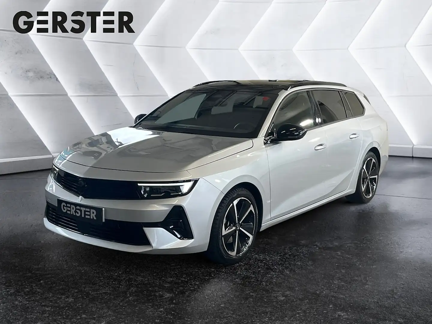 Opel Astra ST 1,2 Turbo GS Aut. Silber - 1