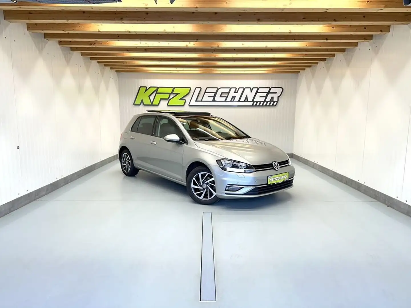 Volkswagen Golf 1,0 TSI ''Sound'' R-KAM*SITZH*TEMP*PANO-DACH Argent - 1