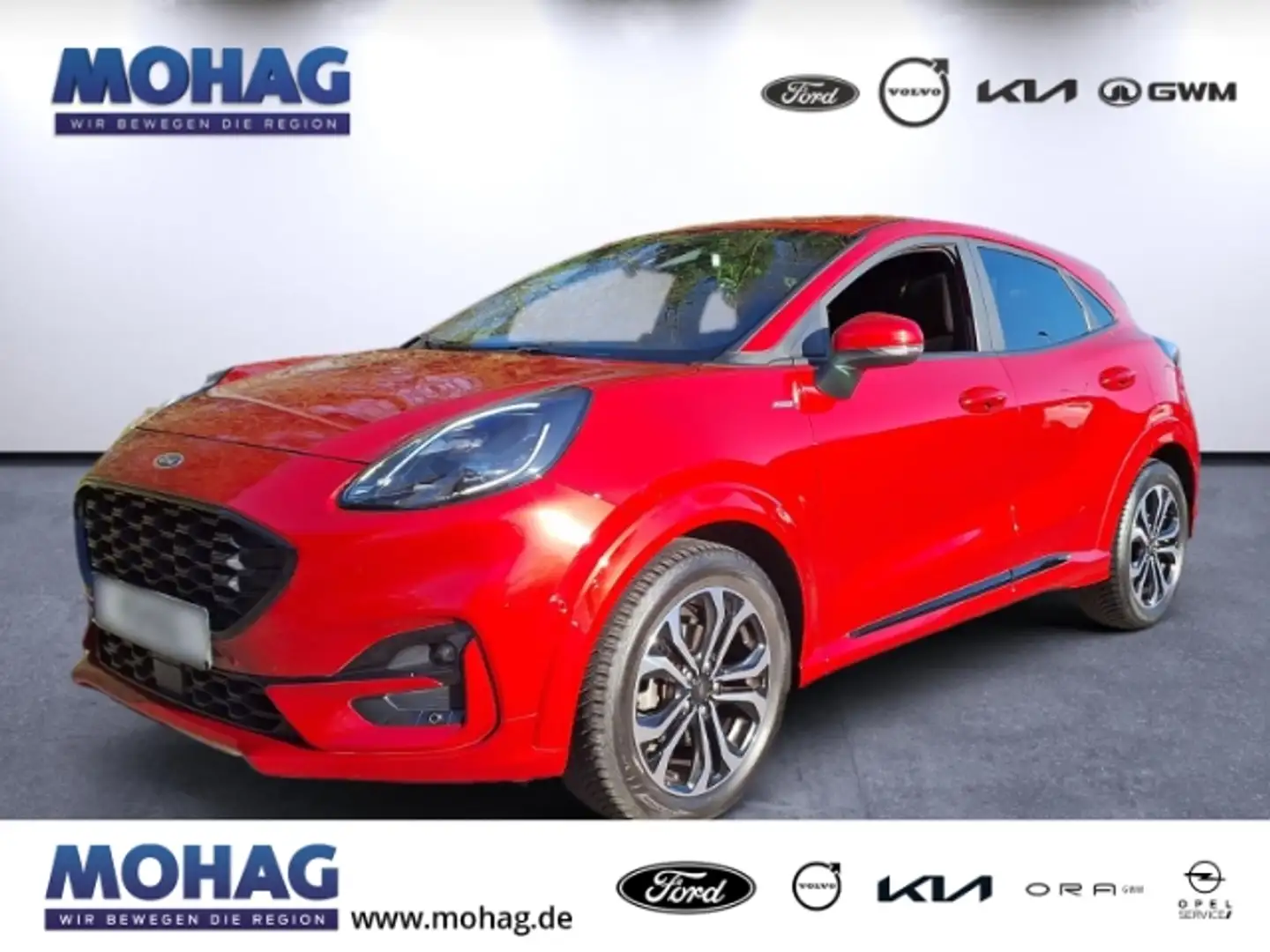 Ford Puma 1.0 EcoBoost Mild Hybrid EU6d ST-Line Rouge - 1
