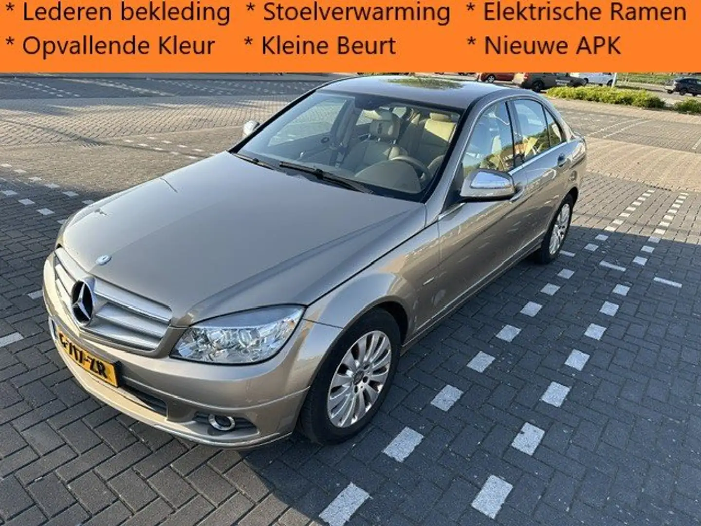Mercedes-Benz C 220 Autom. Airco Stlverwarming Elktrschramen Lederbkd smeđa - 1