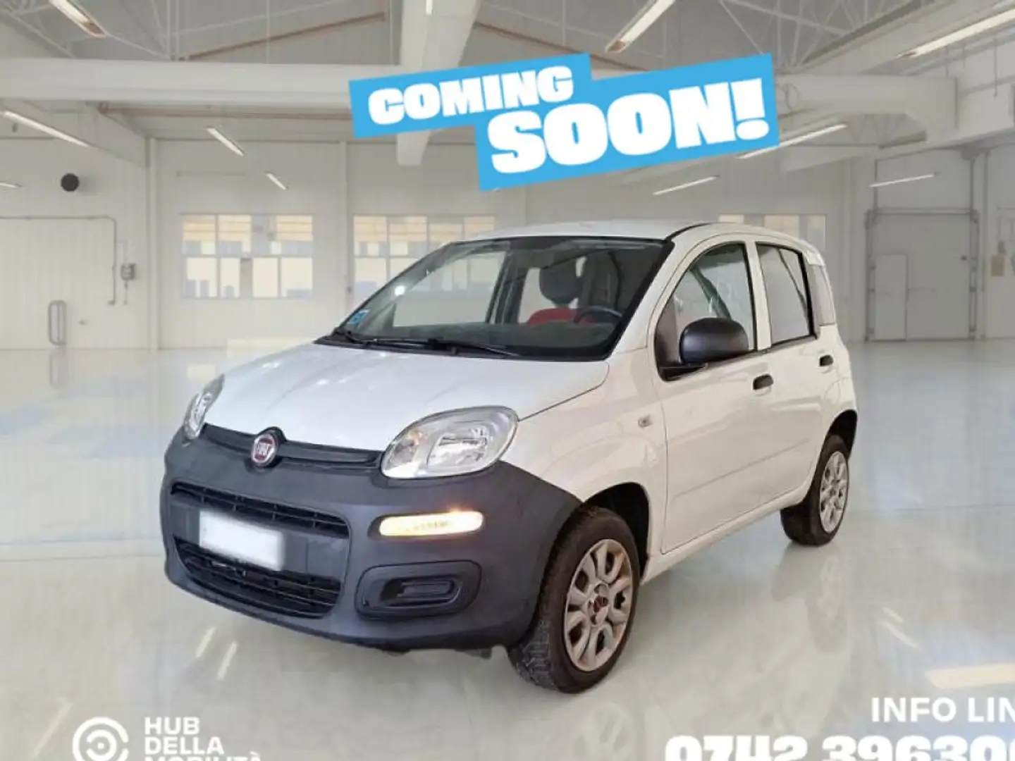Fiat Panda 0.9 TwinAir Turbo Natural Power Pop Van 2 posti Bianco - 2