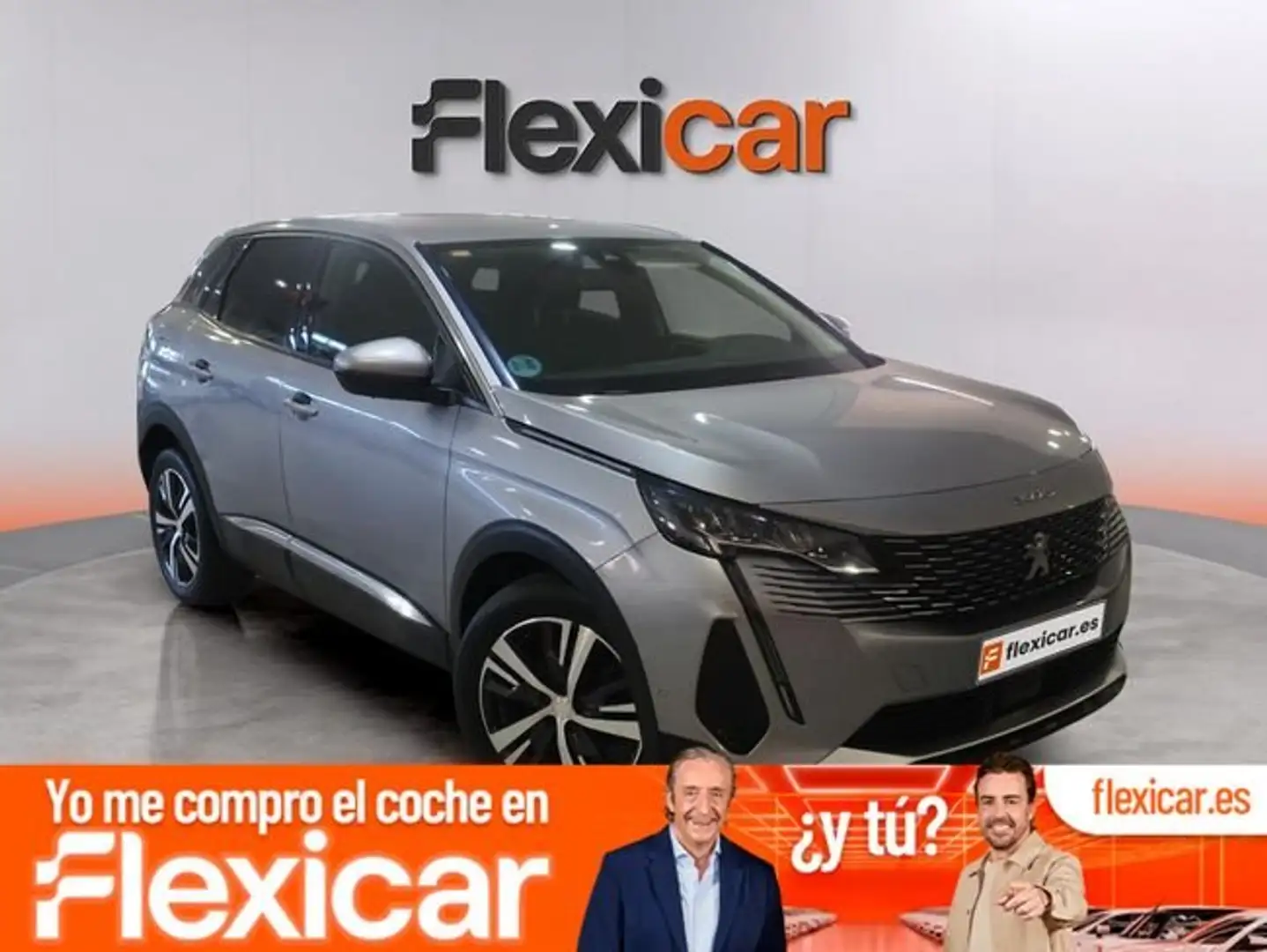 Peugeot 3008 1.2 PureTech 96KW S&S Allure EAT8 Gris - 1