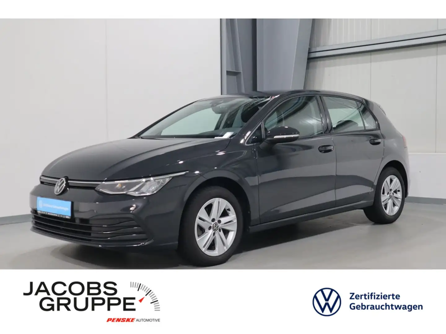 Volkswagen Golf VIII 1.5 eTSI Life APP*LED*SHZ*PDC Gris - 1
