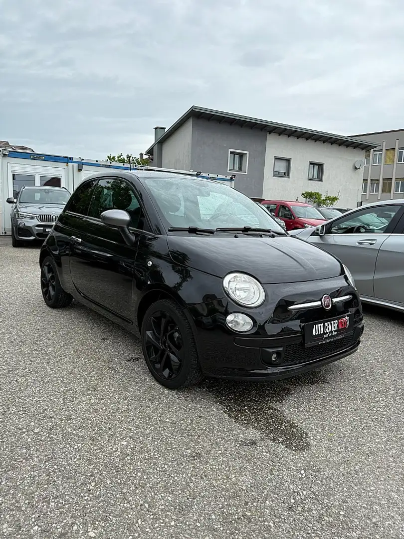 Fiat 500 1,2 Rock Star Schwarz - 1