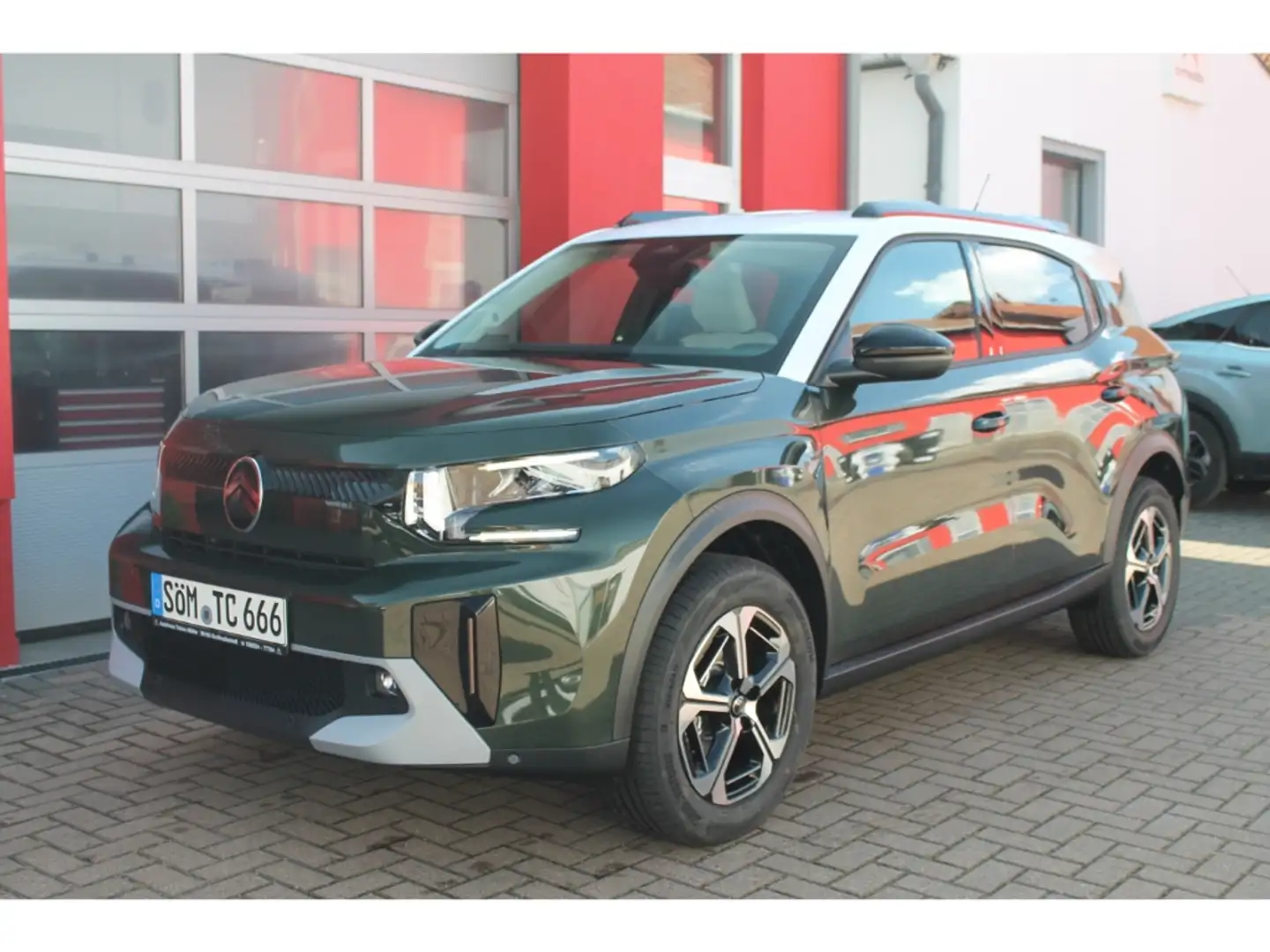 Citroen C3 Aircross 145 MAX MHEV e-DSC6 Kälte Navi Kamera Groen - 2