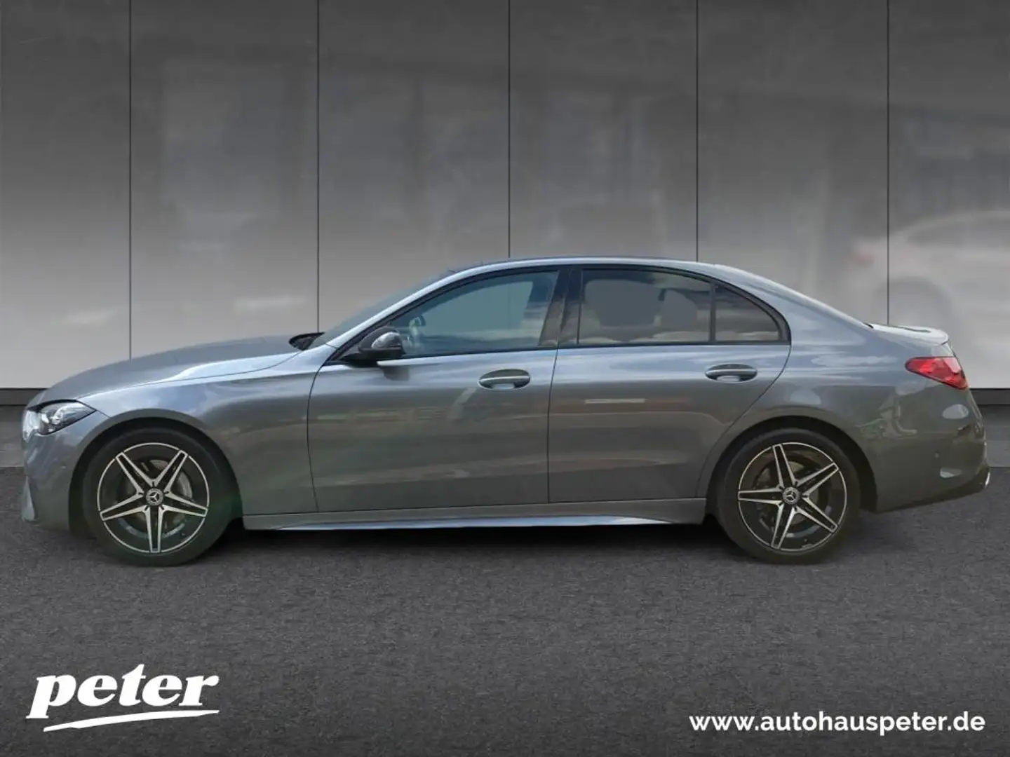 Mercedes-Benz C 220 d 4M AMG/Night/Digital/Panorama-SD/Head-up Gris - 2
