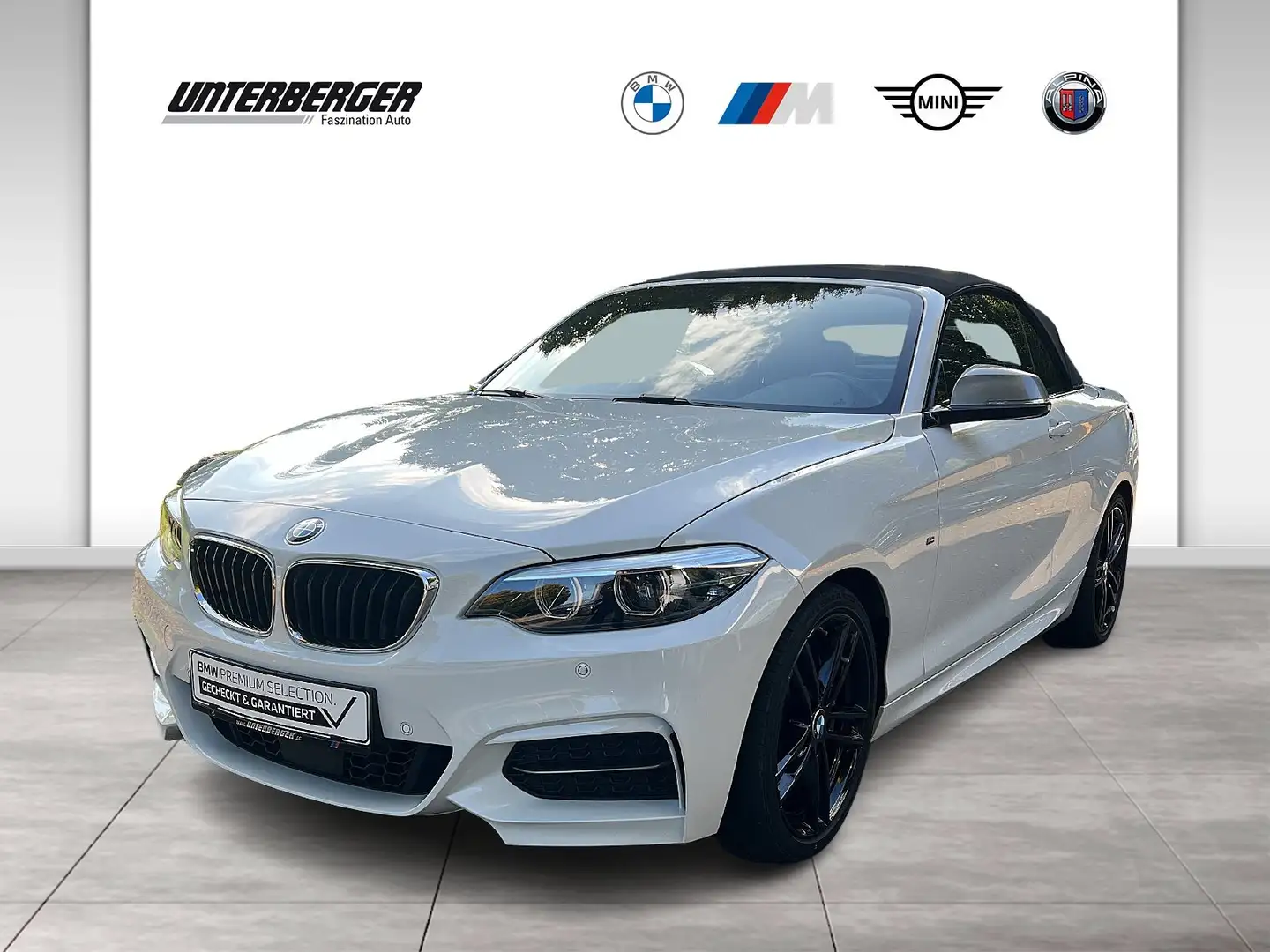 BMW 240 M240i xDrive Cabrio HiFi DAB WLAN Navi Prof. Weiß - 1