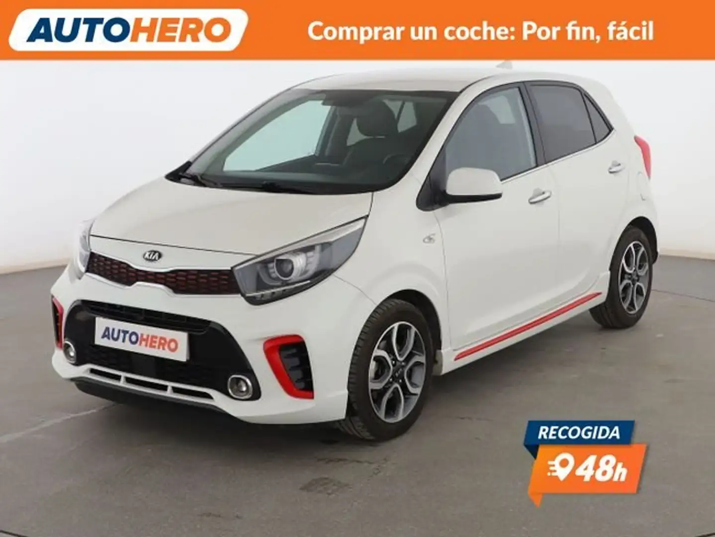 Kia Picanto 1.2 CVVT GT Line Aut. Weiß - 1