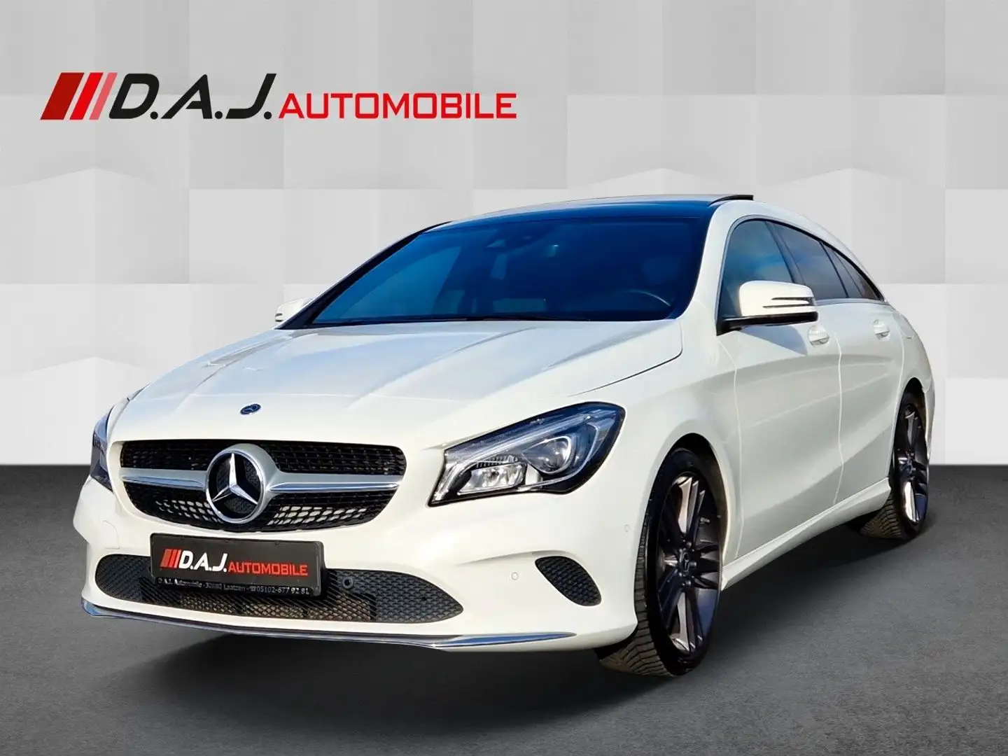 Mercedes-Benz CLA 200 CLA200 Shooting Brake Urban Pano LED NAV SHZ 18" Blanco - 1