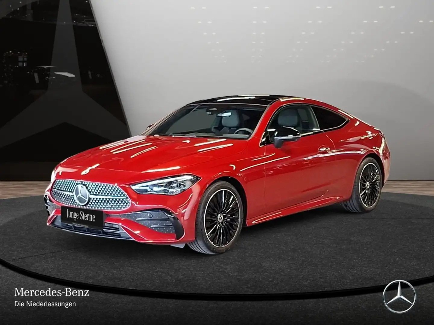 Mercedes-Benz CLE 200 AMG+NIGHT+PANO+360+LED+TOTW+KEYLESS+9G Rouge - 2