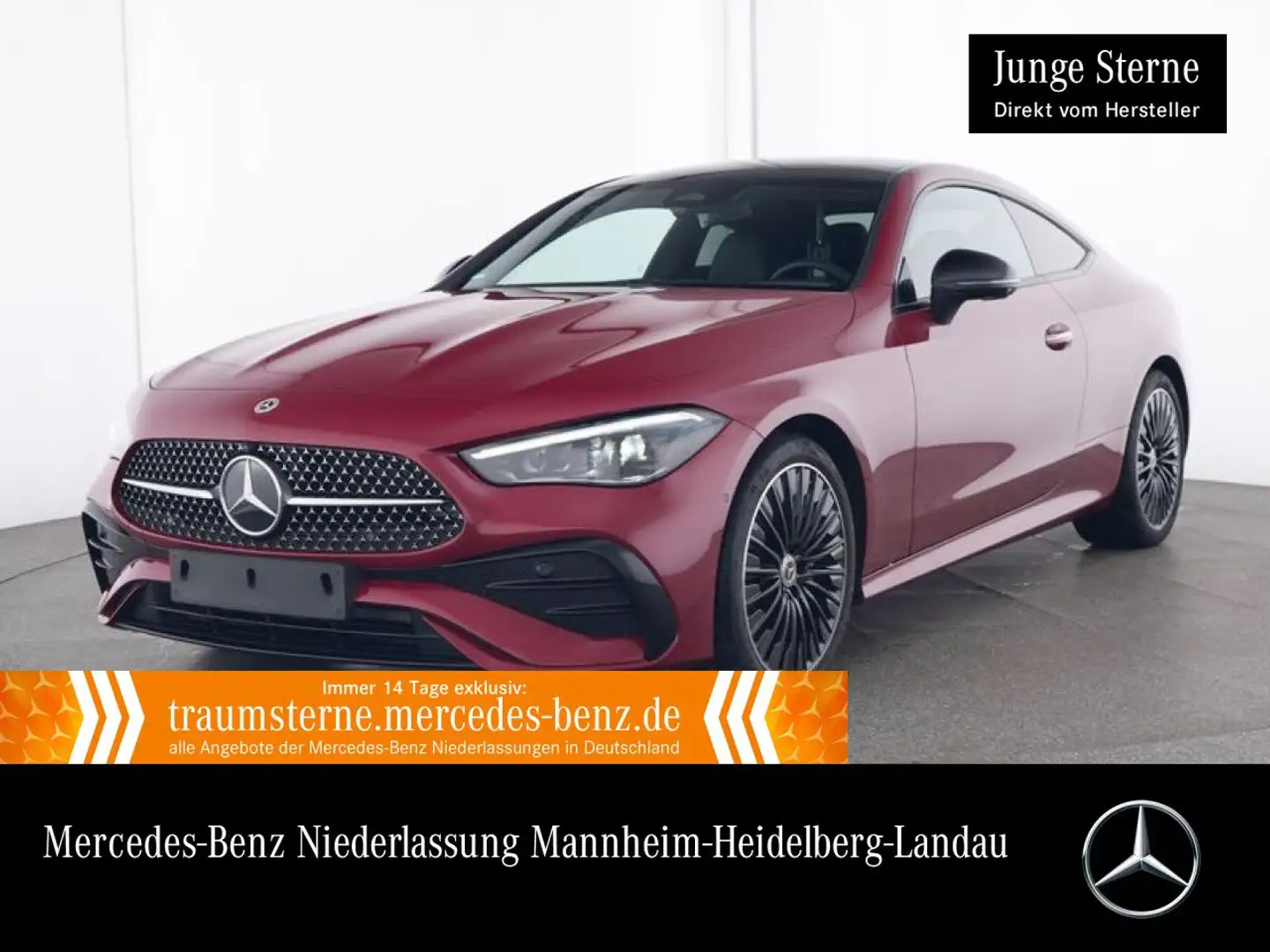 Mercedes-Benz CLE 200 AMG+NIGHT+PANO+360+LED+TOTW+KEYLESS+9G Rot - 1