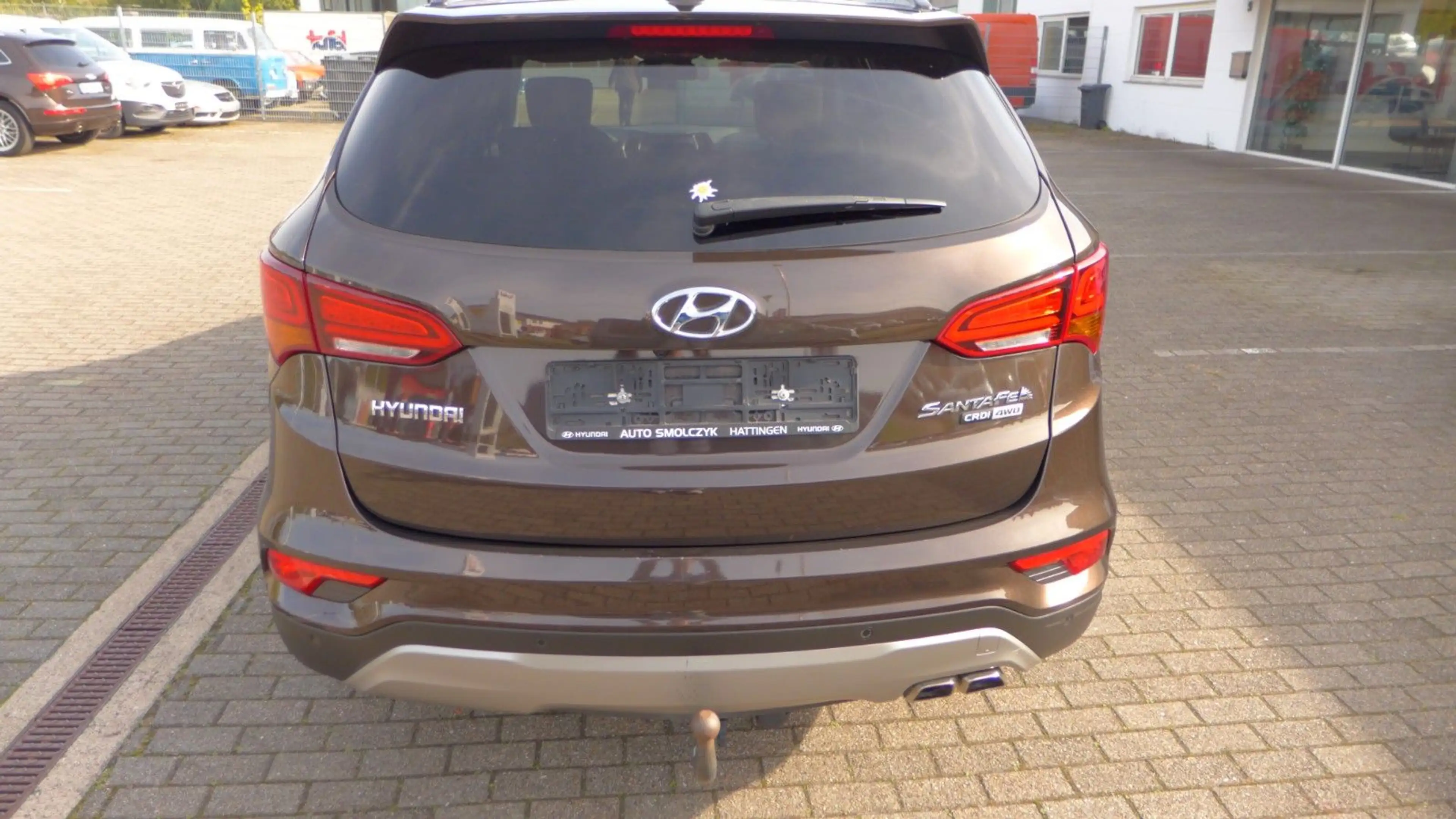 Hyundai SANTA FE blue Style 4WD AUT-NAVI-XENON-LEDER-RÜC — photo 11