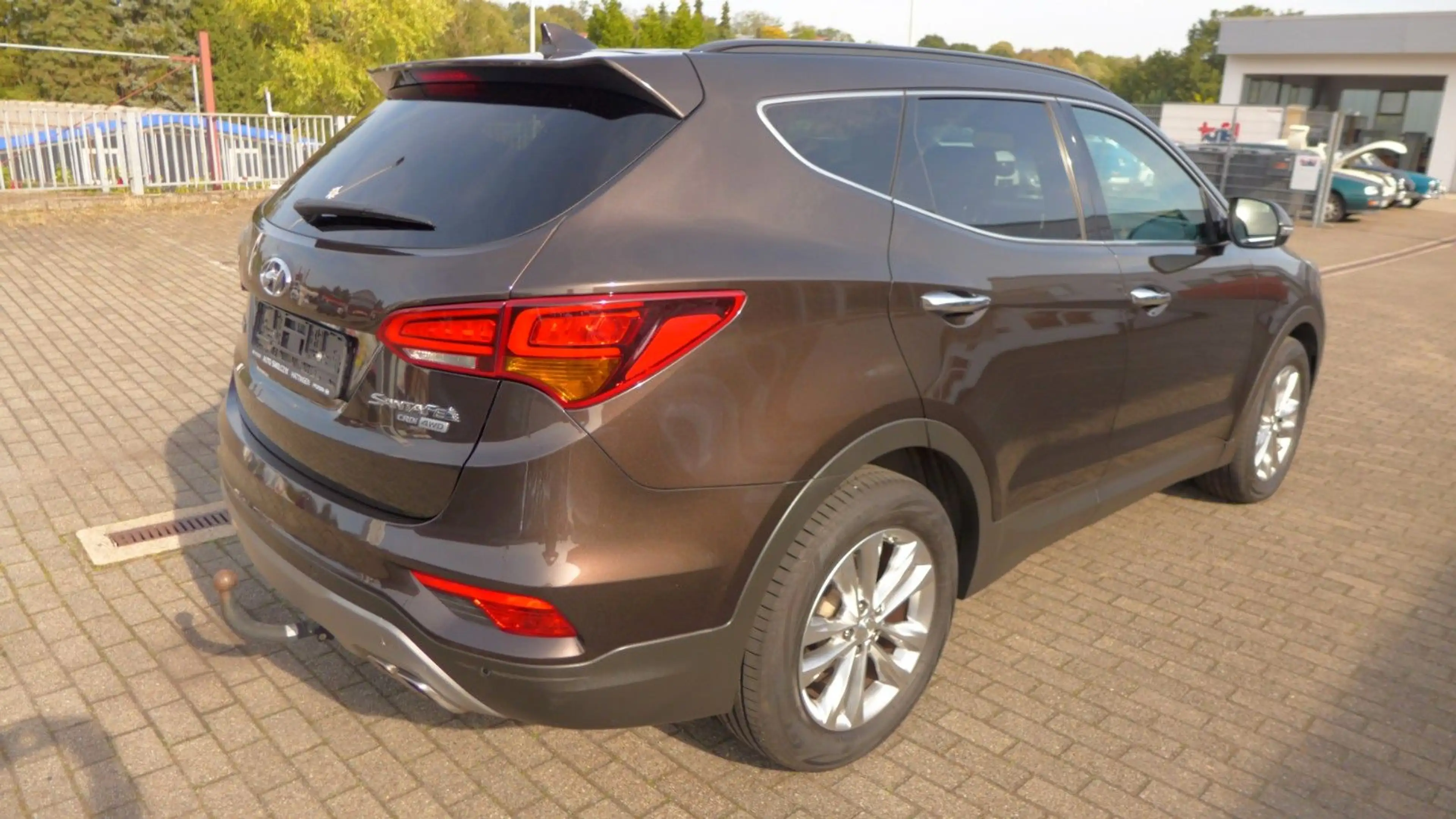 Hyundai SANTA FE blue Style 4WD AUT-NAVI-XENON-LEDER-RÜC — photo 12