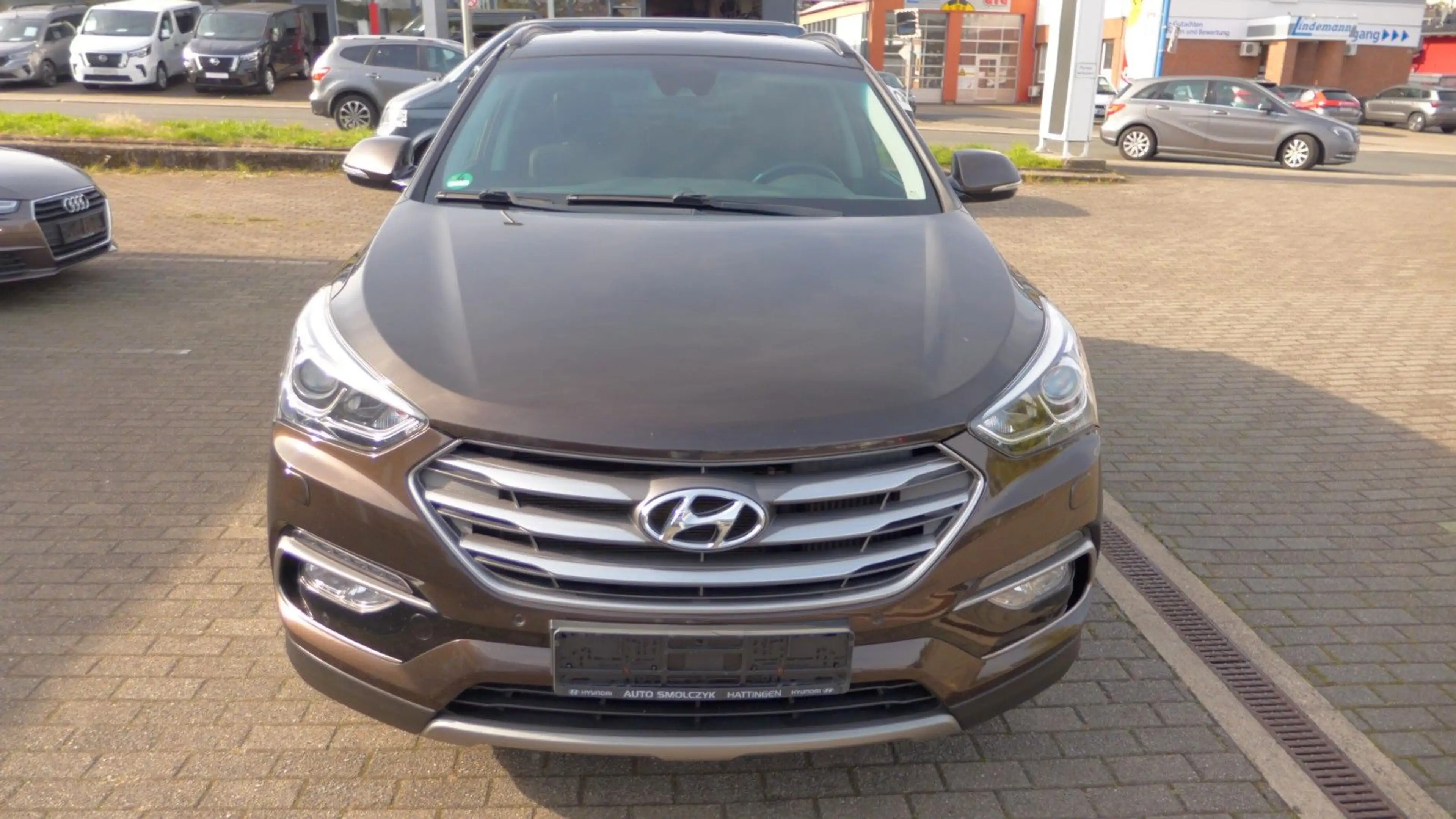 Hyundai SANTA FE blue Style 4WD AUT-NAVI-XENON-LEDER-RÜC — photo 6