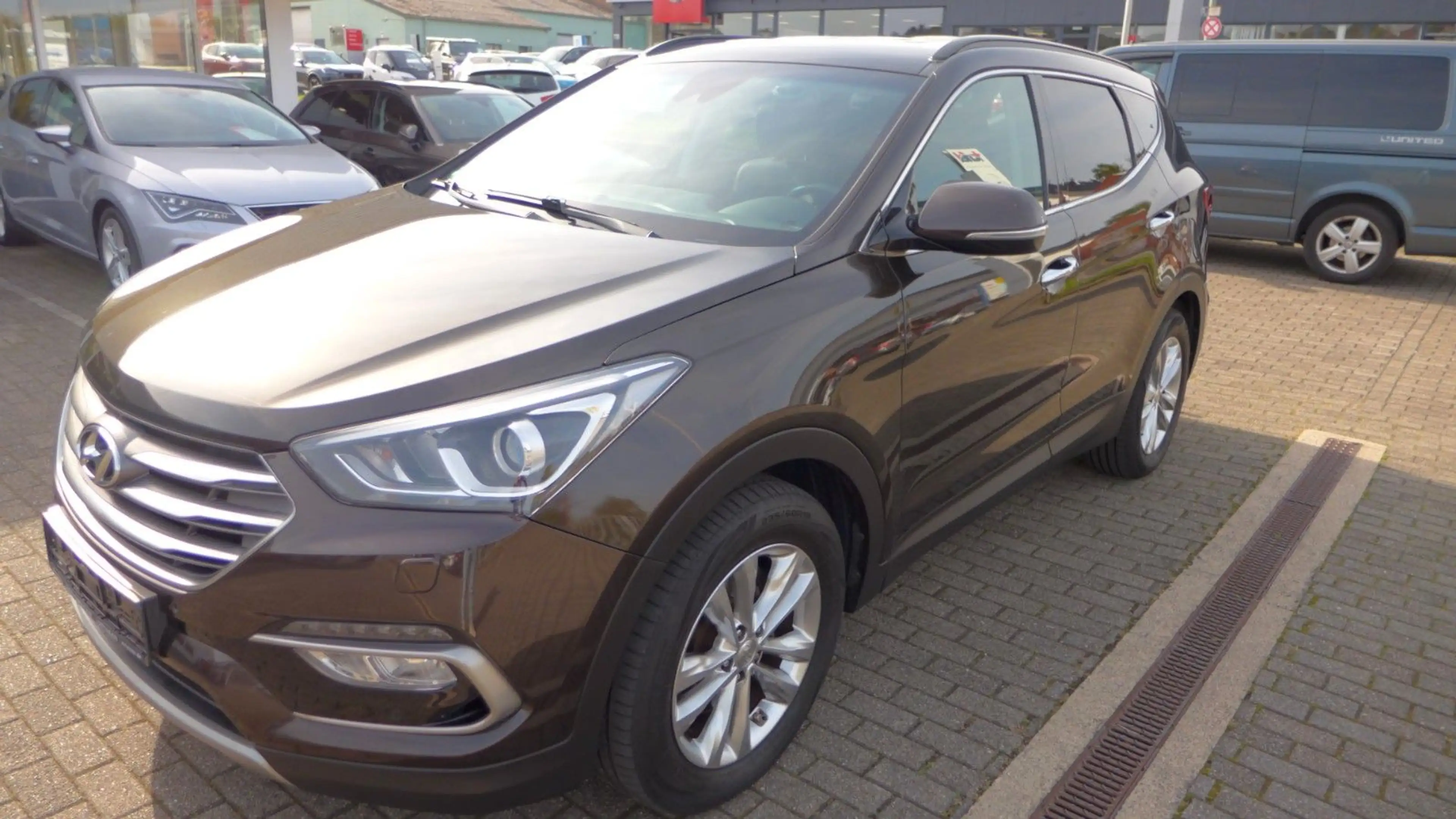 Hyundai SANTA FE blue Style 4WD AUT-NAVI-XENON-LEDER-RÜC — photo 7