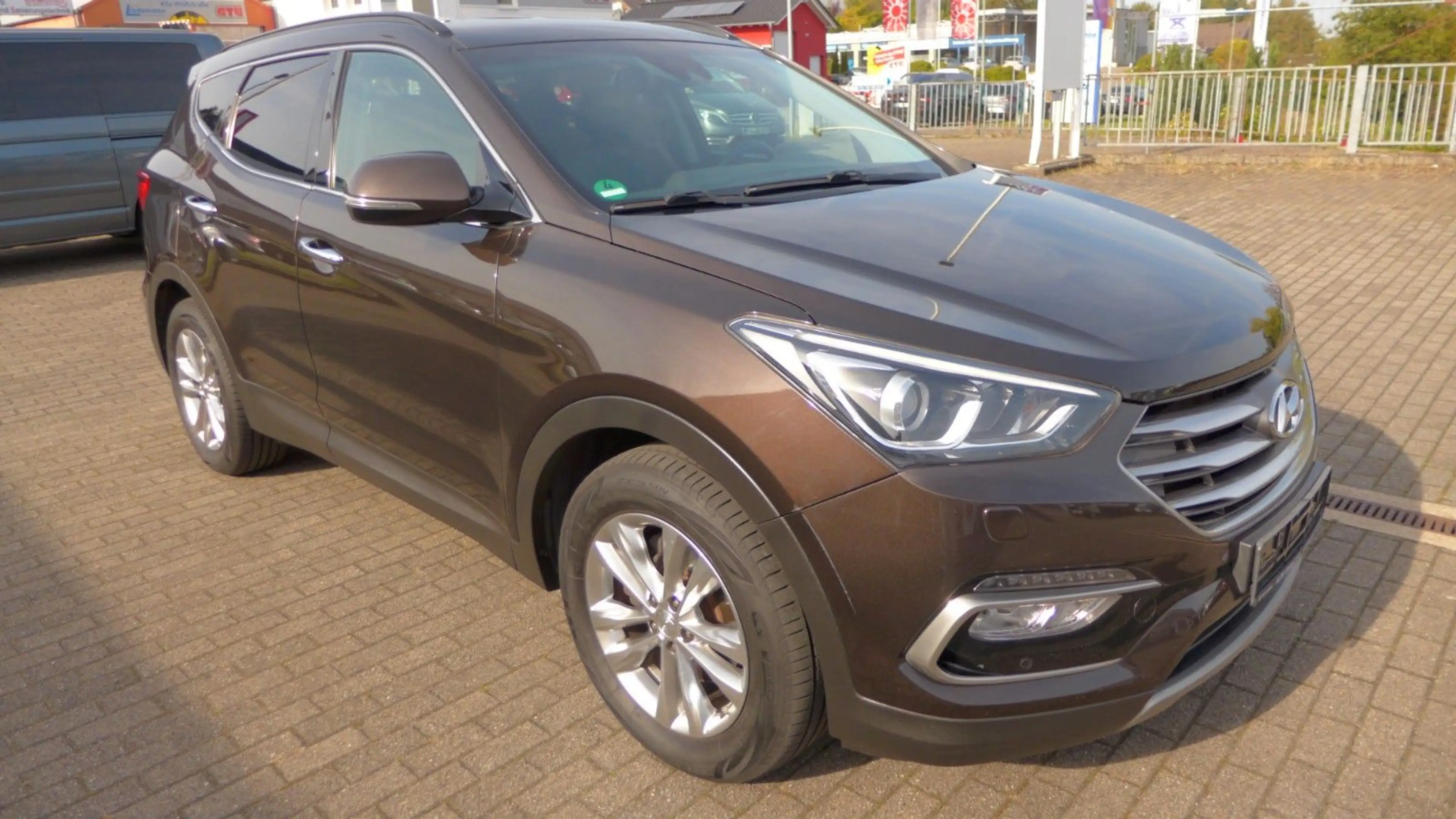 Hyundai SANTA FE blue Style 4WD AUT-NAVI-XENON-LEDER-RÜC