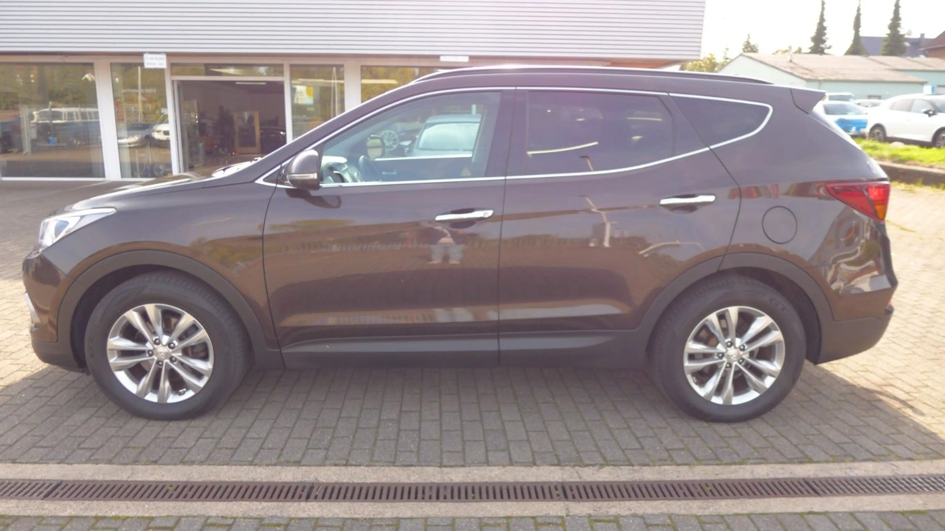 Hyundai SANTA FE blue Style 4WD AUT-NAVI-XENON-LEDER-RÜC — photo 8