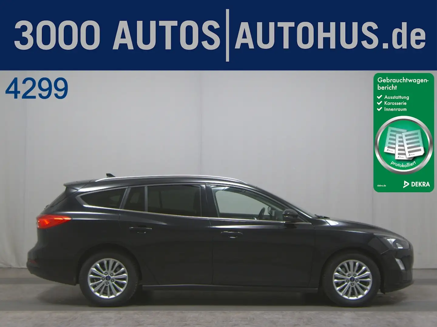 Ford Focus Turnier 2.0 EB Titanium X Navi LED Czarny - 1