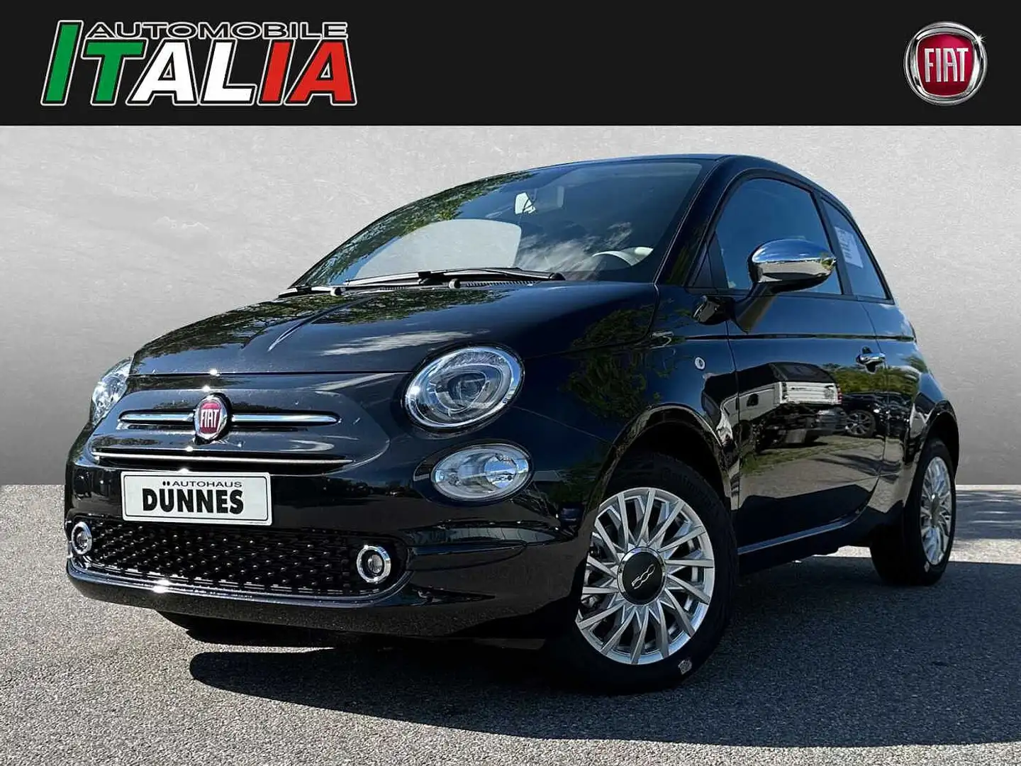 Fiat 500 1.0 Hybrid Komfort-/Tech-/Stylepaket Beige Schwarz - 1