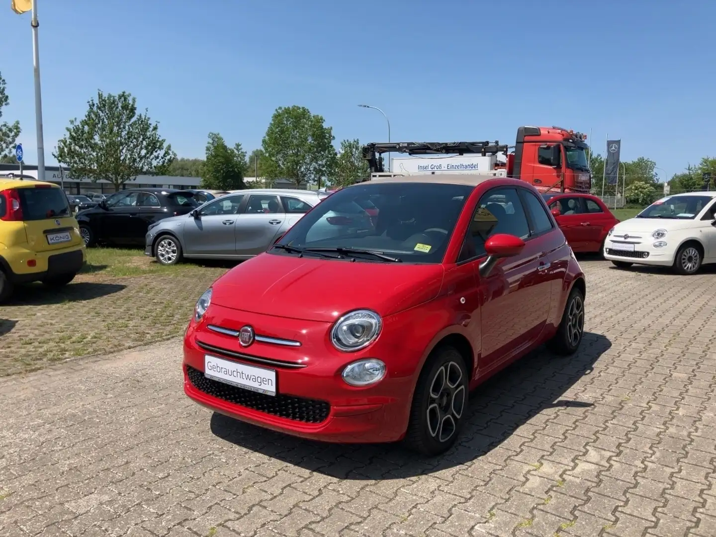 Fiat 500C MY22 1.0 GSE Hybrid CLUB 51kW (70PS Rot - 2