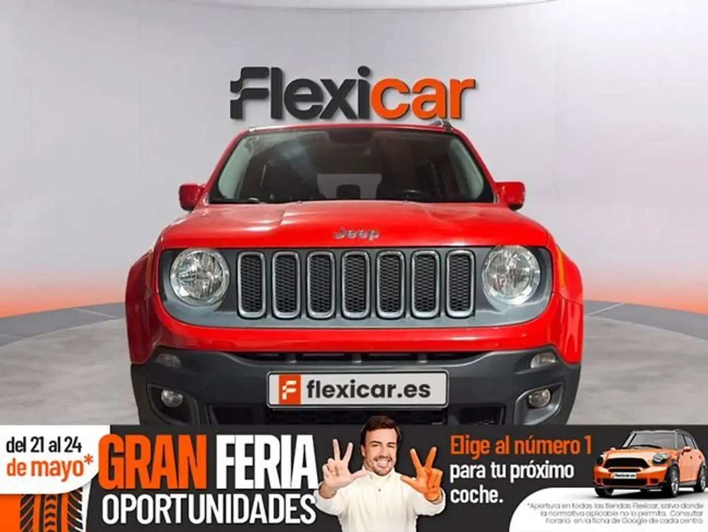 Jeep Renegade 2.0Mjt Longitude 4x4 AD 88kW Rojo - 1