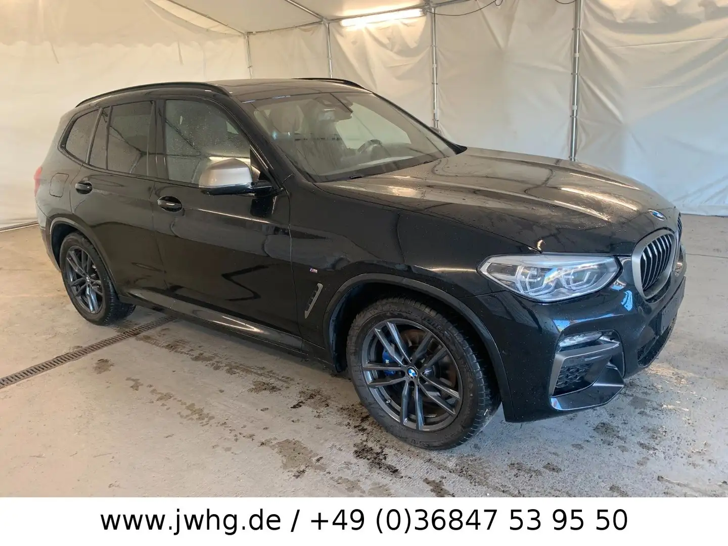 BMW X3 M d DRIVING ASS+/LED+/HUD/360°KAM/PANO Noir - 2