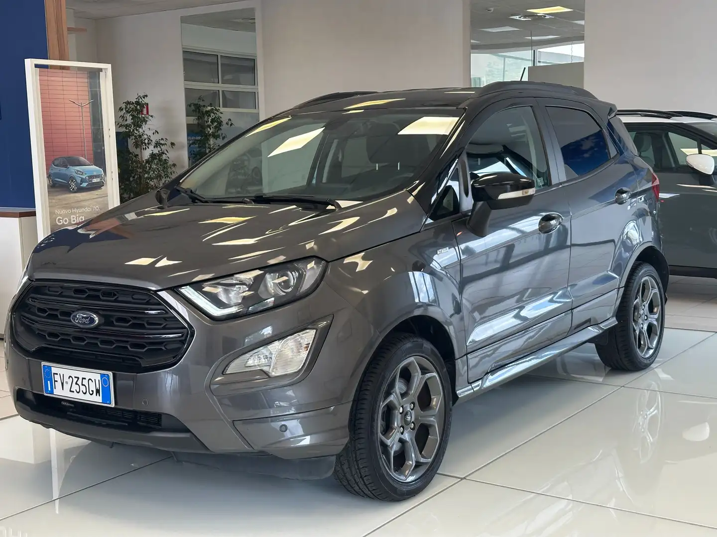 Ford EcoSport EcoSport 2018 1.0 ecoboost ST-Line 100cv my19 Grigio - 1