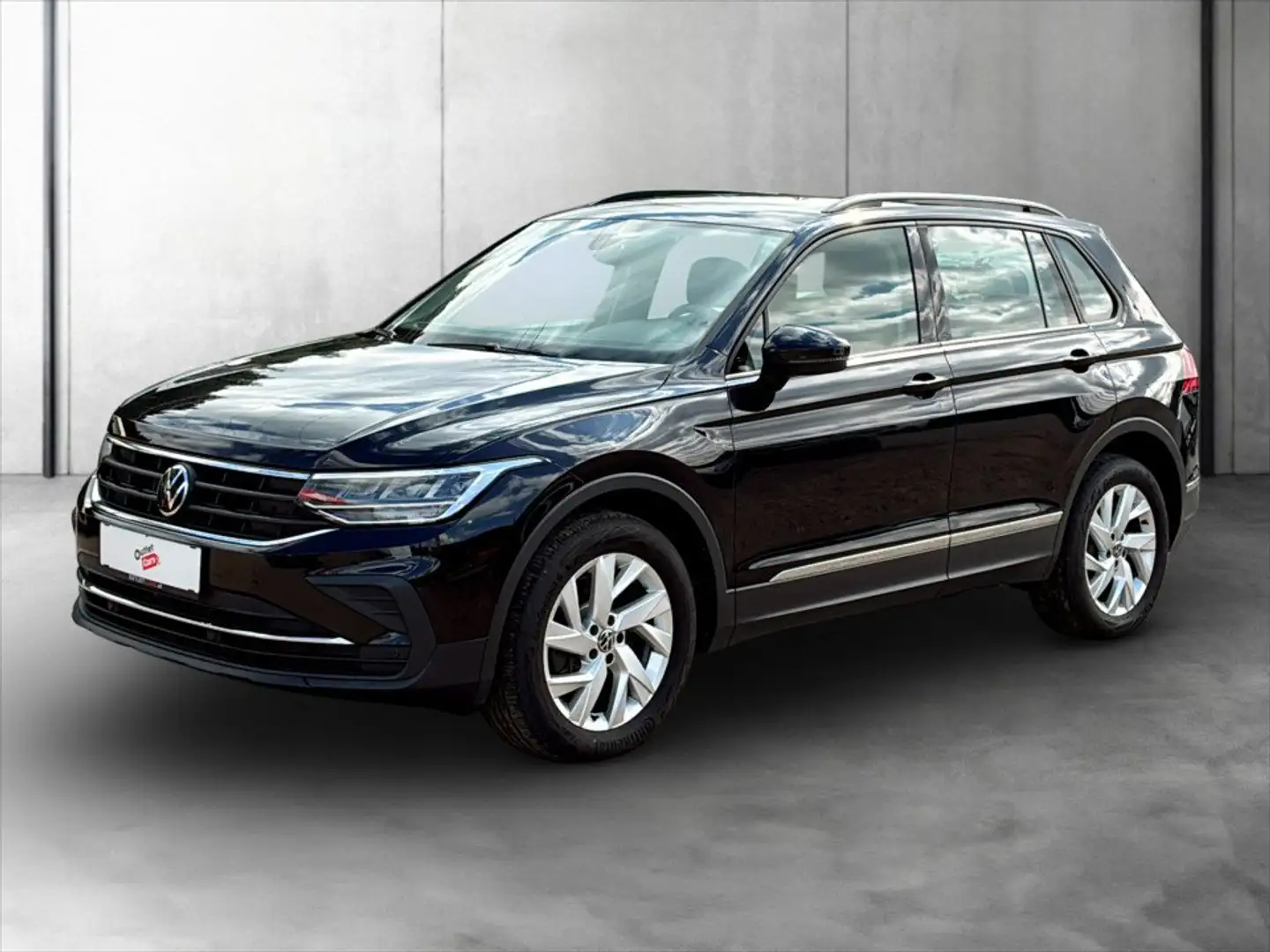 Volkswagen Tiguan Life TDI 4M DSG RADAR+CARPLAY+AHK+LM+RFK Schwarz - 2
