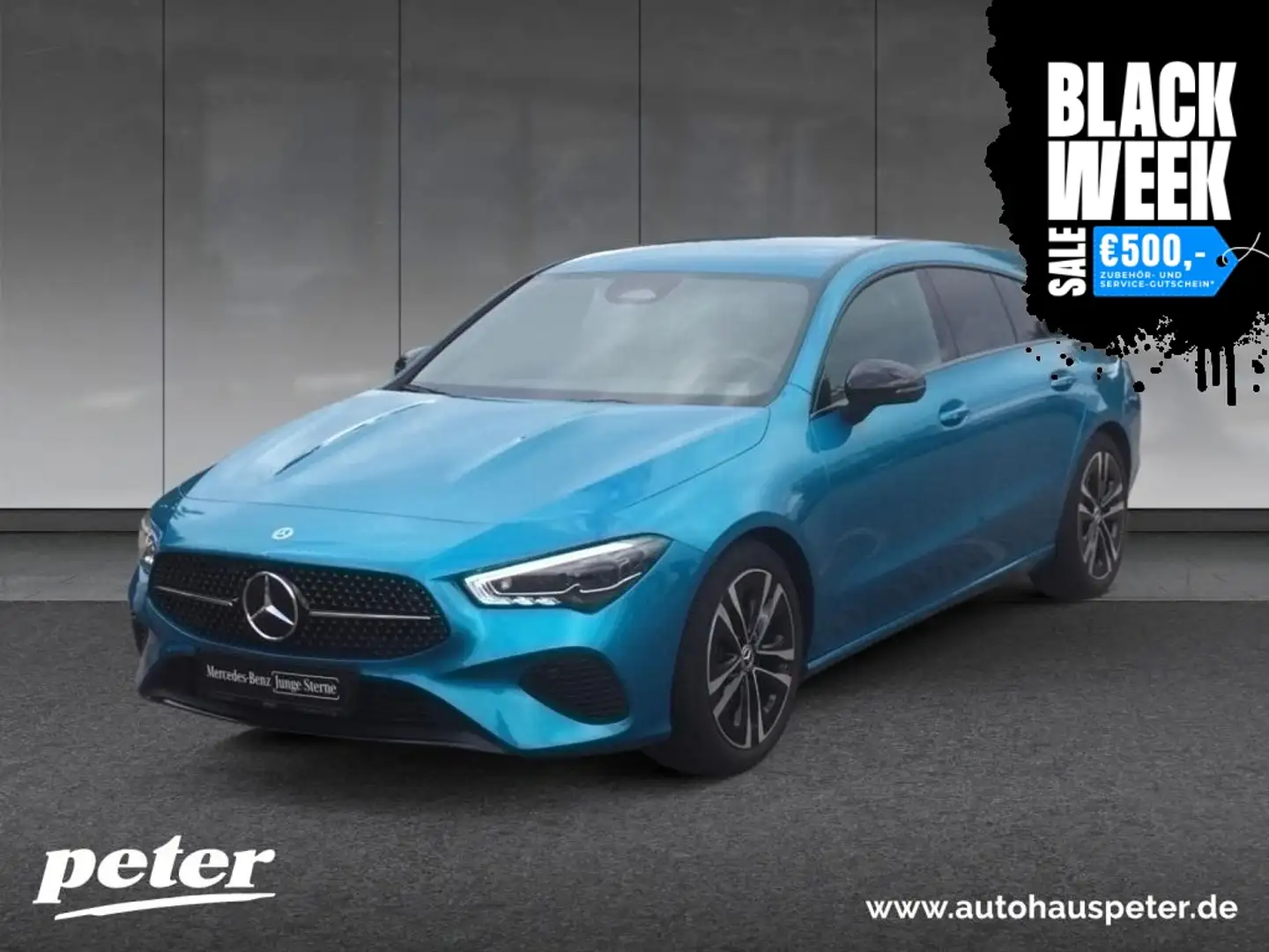 Mercedes-Benz CLA 200 Shooting Brake Progressive, Multibeam Blauw - 1