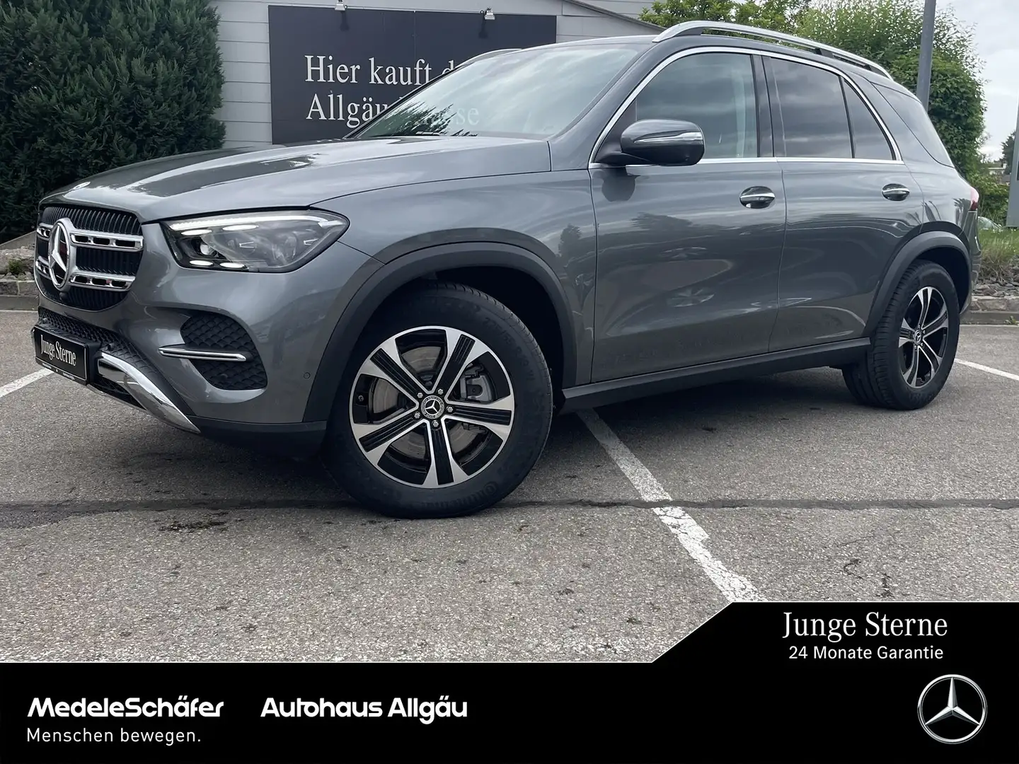 Mercedes-Benz GLE 450 GLE 450 4M MLed Memo Bur Keyl 360° Totw Amb Wide Grijs - 1