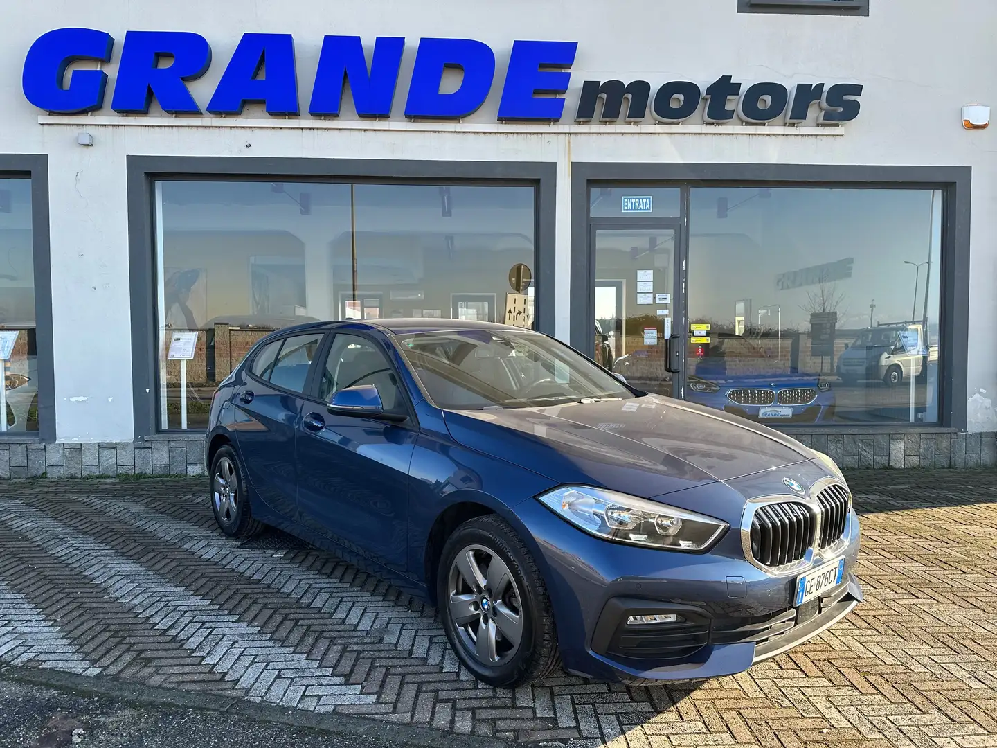 BMW 116 Serie 1 F40 116d Business Advantage Blu/Azzurro - 1