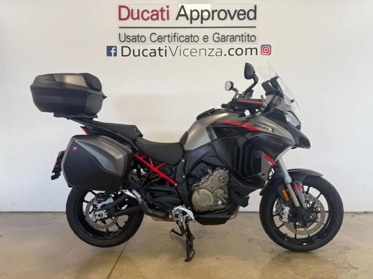 Ducati Multistrada V4 S GRAND TOUR 2024 Grigio - 1