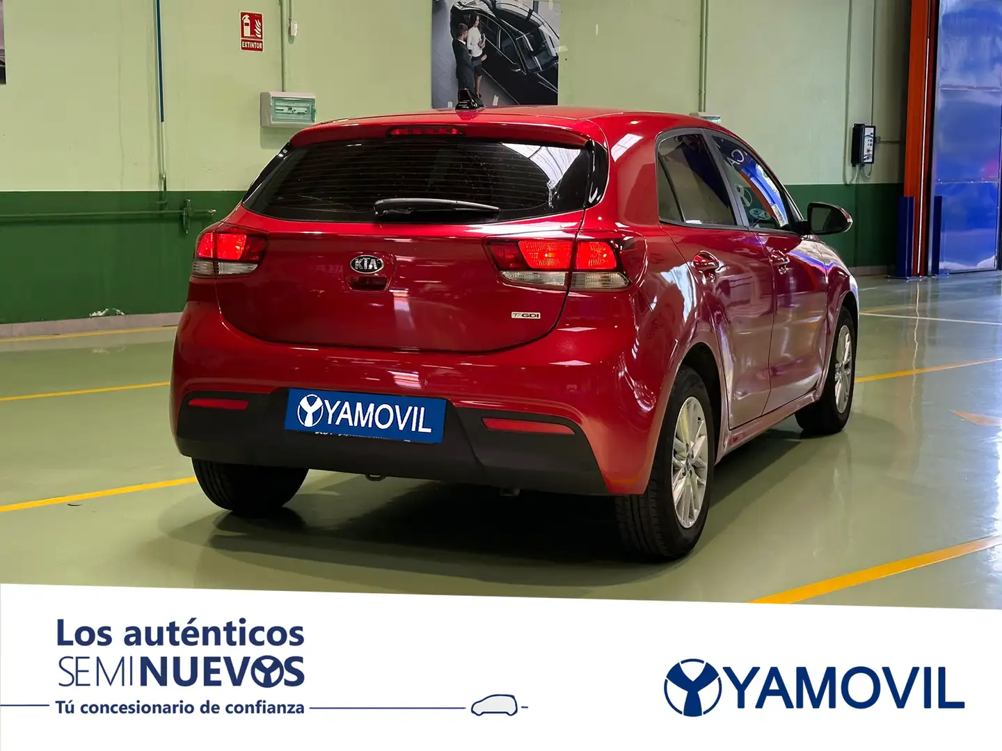 Kia Rio 1.0 T-GDi Eco-Dynamics Drive 100 Rojo - 2
