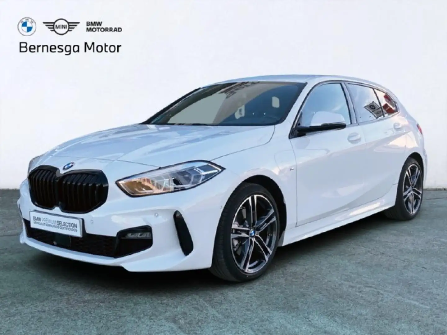 BMW 118 118iA Blanc - 1