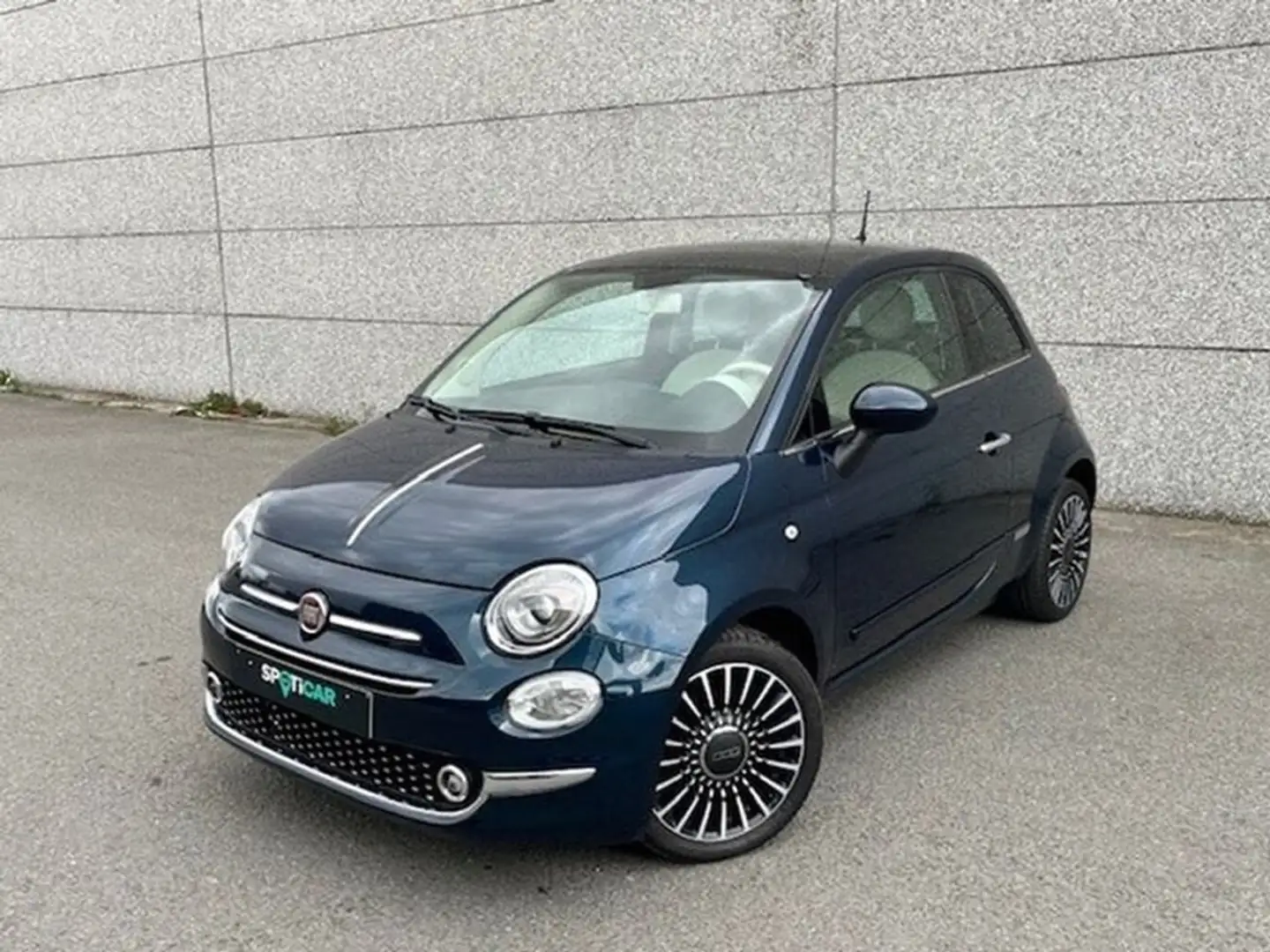 Fiat 500 *AC*GPS*PANO* 0.9 Benzine 85 pk Azul - 1