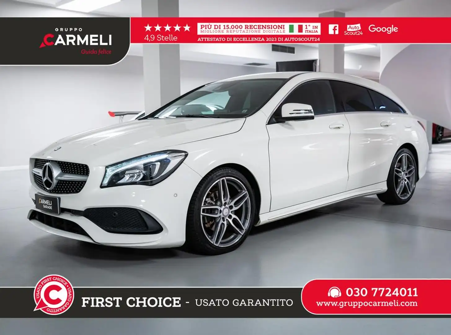 Mercedes-Benz CLA 200 200 d S.W. 4Matic Automatic Premium Wit - 1