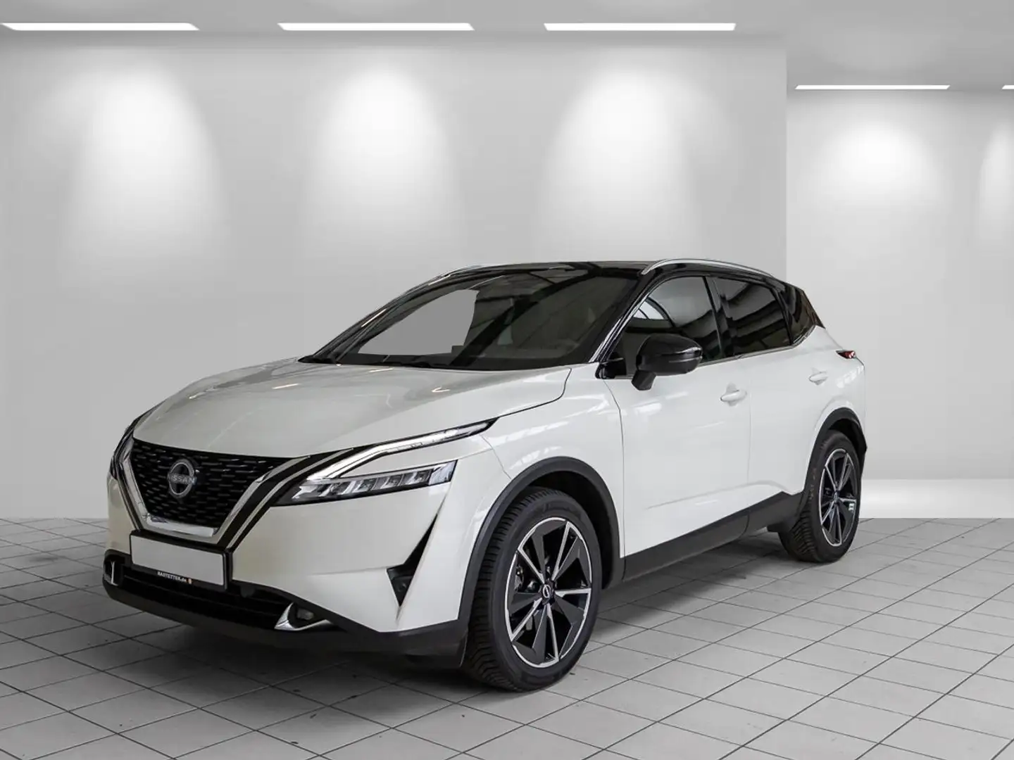 Nissan Qashqai Xtronic 4x4 tekna Zweifarb+Pano+19Z+Design+Busines Blanco - 2