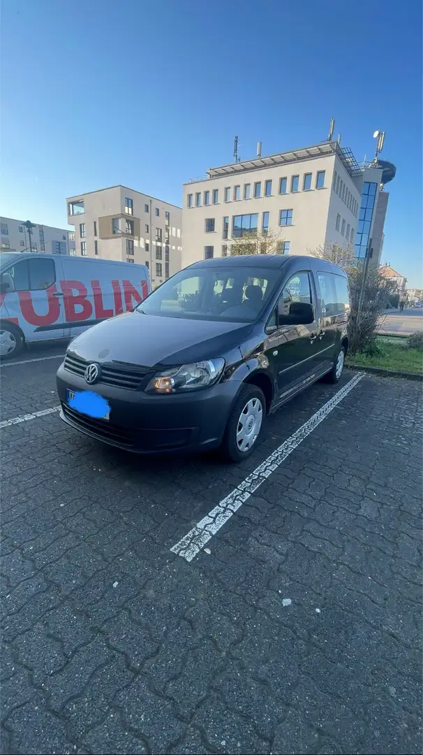 Volkswagen Caddy Maxi Roncalli Benzin und Gas erste Hand Schwarz - 2