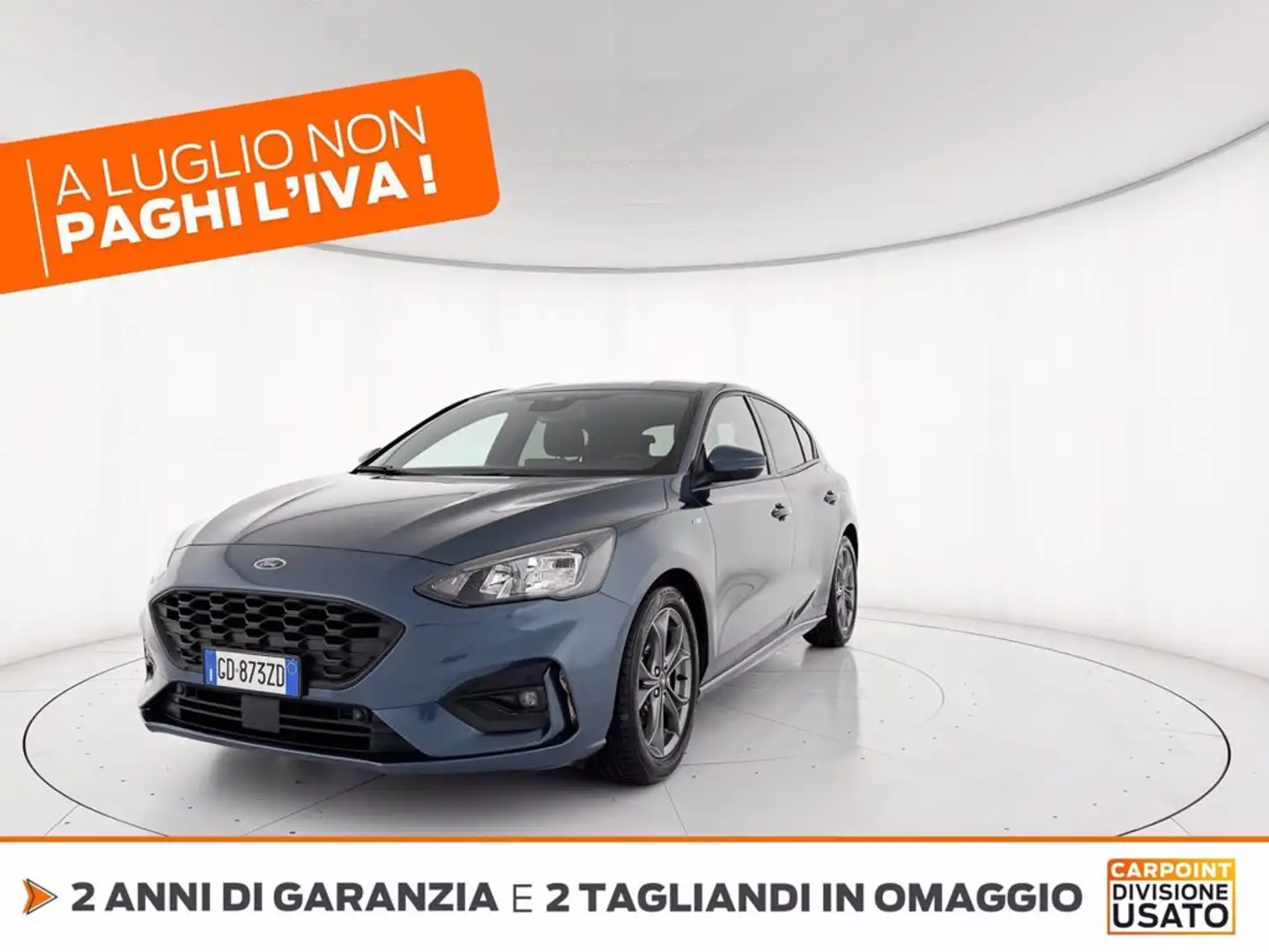 Ford Focus 1.0 ecoboost h st-line s&s 125cv my20.75 Albastru - 1