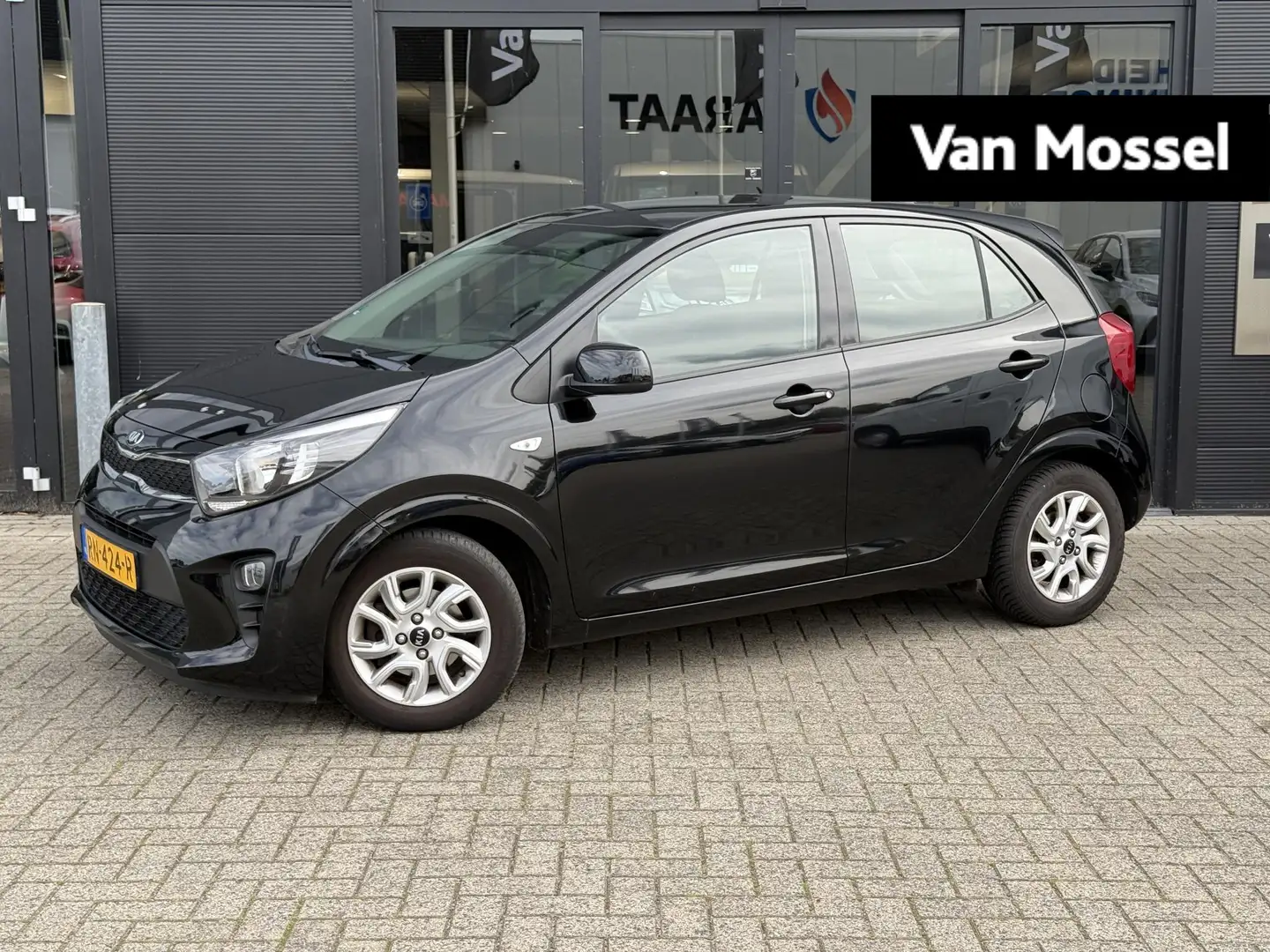 Kia Picanto 1.0 CVVT ComfortPlusLine Navigator Schwarz - 1