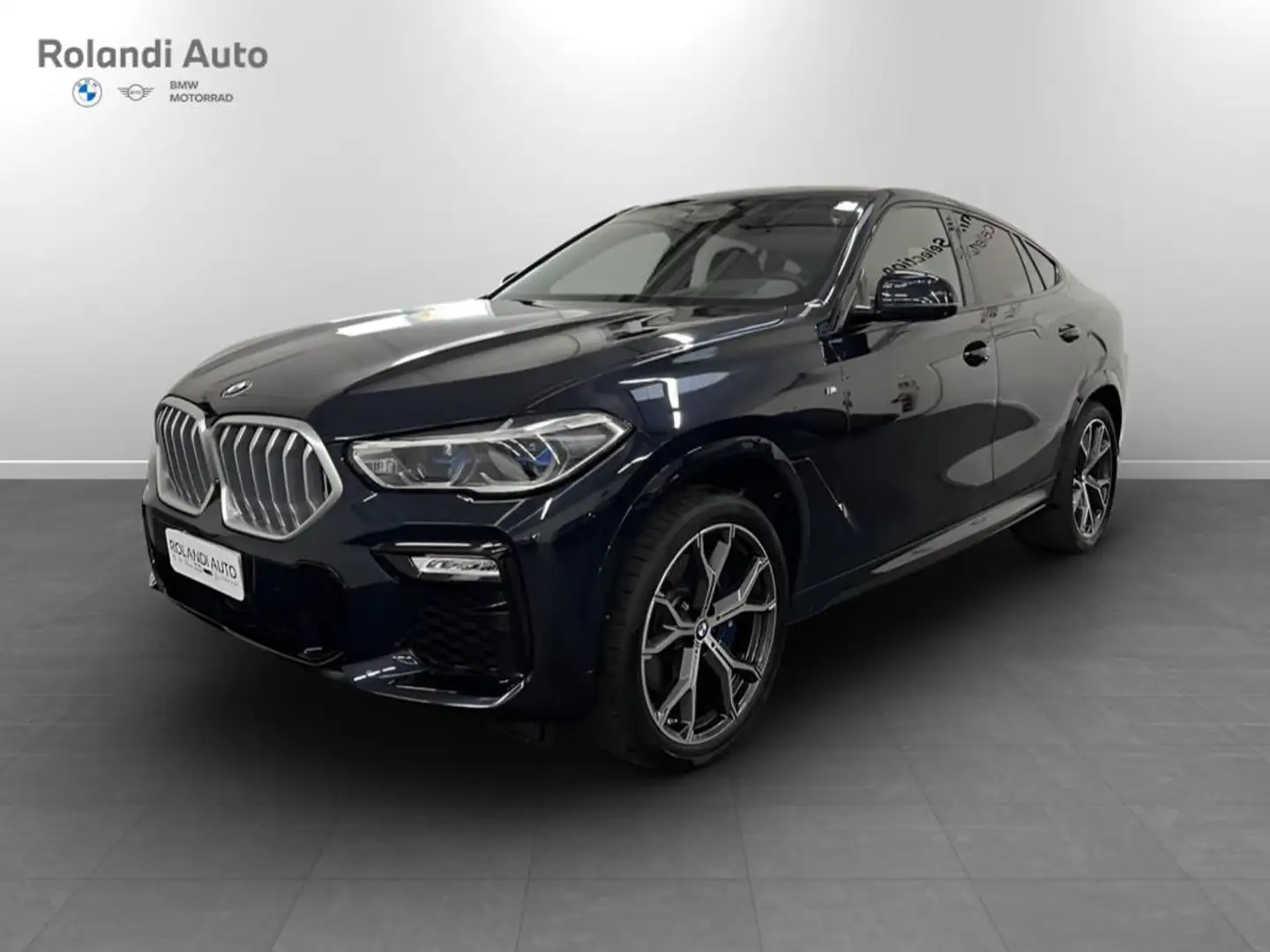 BMW X6 xdrive30d mhev 48V Msport auto Bleu - 1