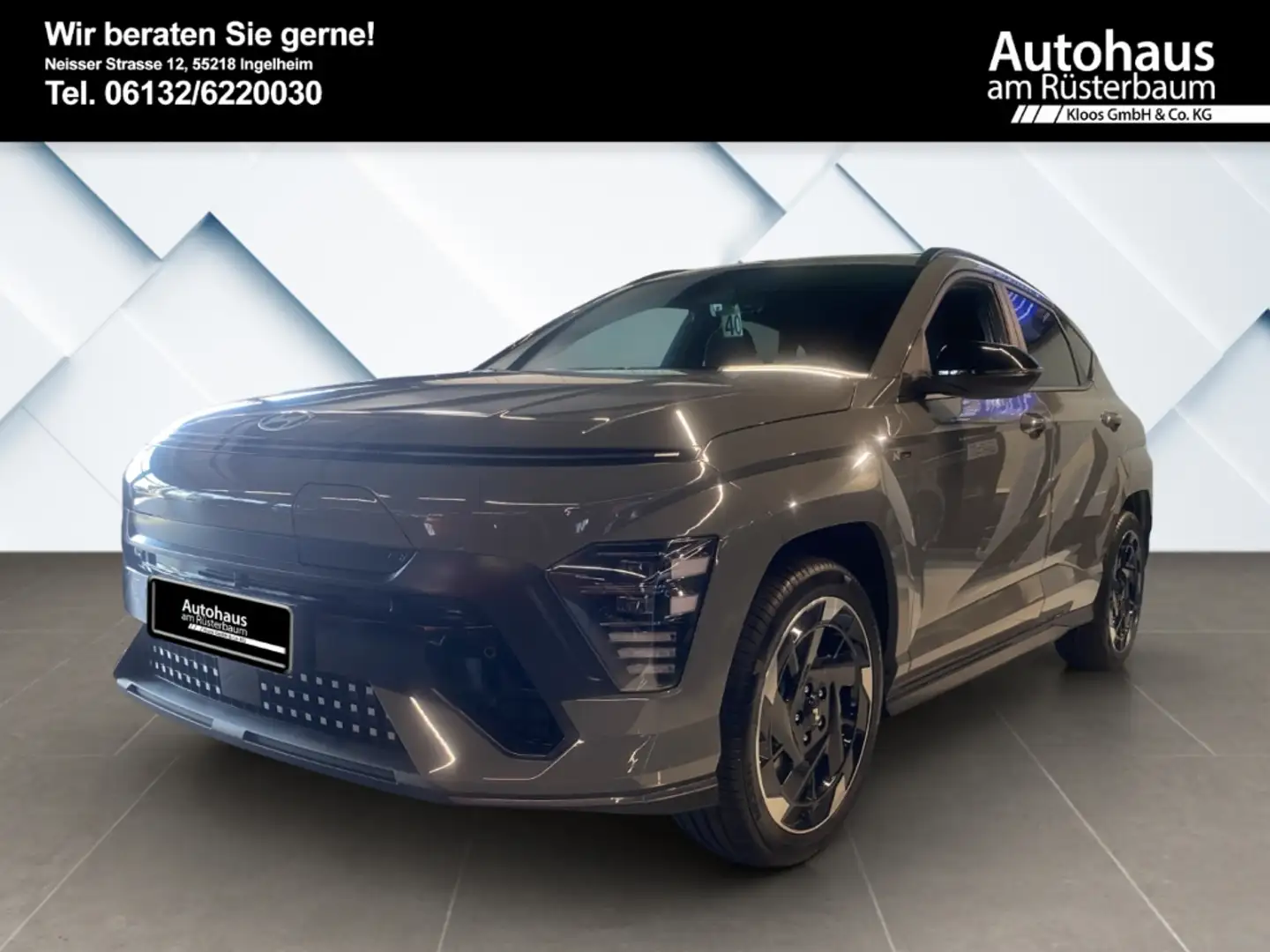 Hyundai KONA N-Line SX2 (MY26) EV 65kWh (204 PS) 2WD el. Heckkl Grau - 2