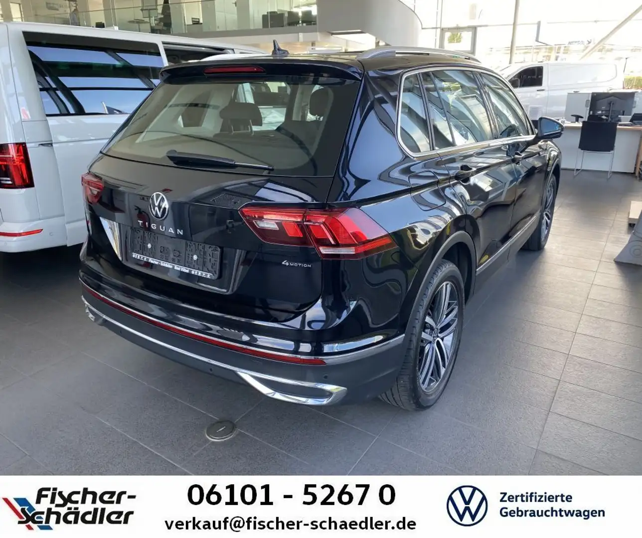 Volkswagen Tiguan Elegance 2.0TSI*Navi*LED*Pano*StandHz*H&K Schwarz - 2