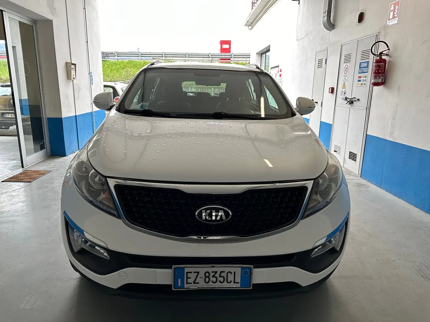 Kia Sportage Sportage 1.7 crdi High Tech stop Weiß - 1