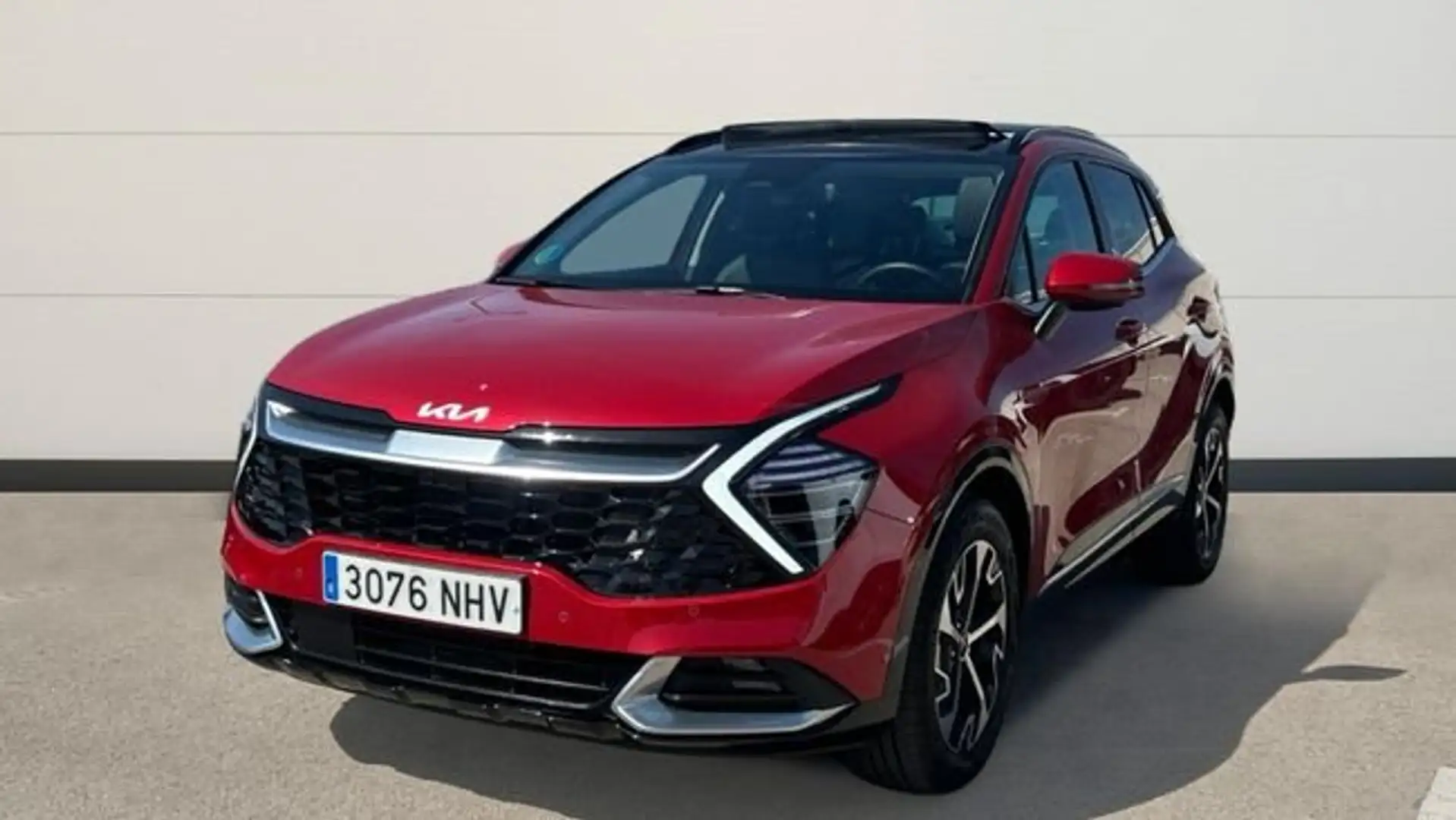 Kia Sportage 1.6 T-GDI HEV TECH AUTO 215 5P Rojo - 2