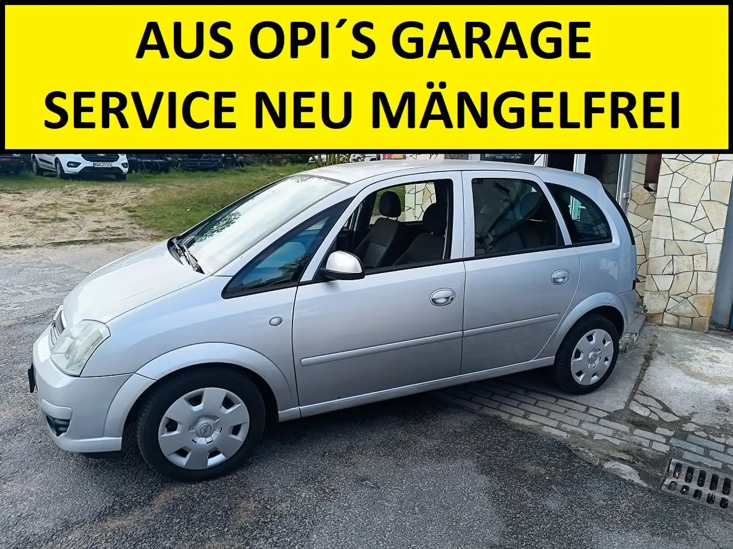 Opel Meriva AUS OPI´S GARAGE SERVICE NEU MÄNGELFREI Grau - 1